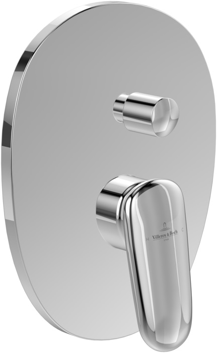 Villeroy & Boch Antao grifo de bañera y ducha empotrado cromo TVT11100100061