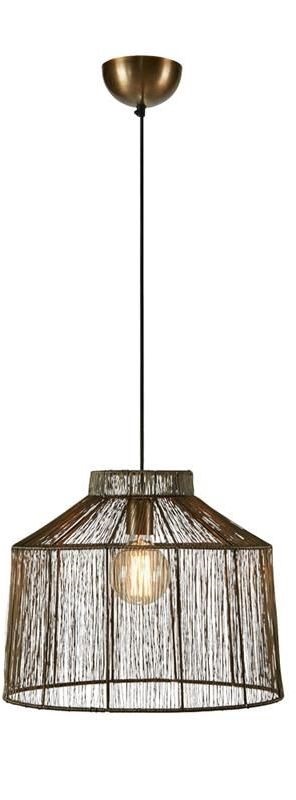 Markslöjd Capanna lámpara colgante 1x40 W latón 108667
