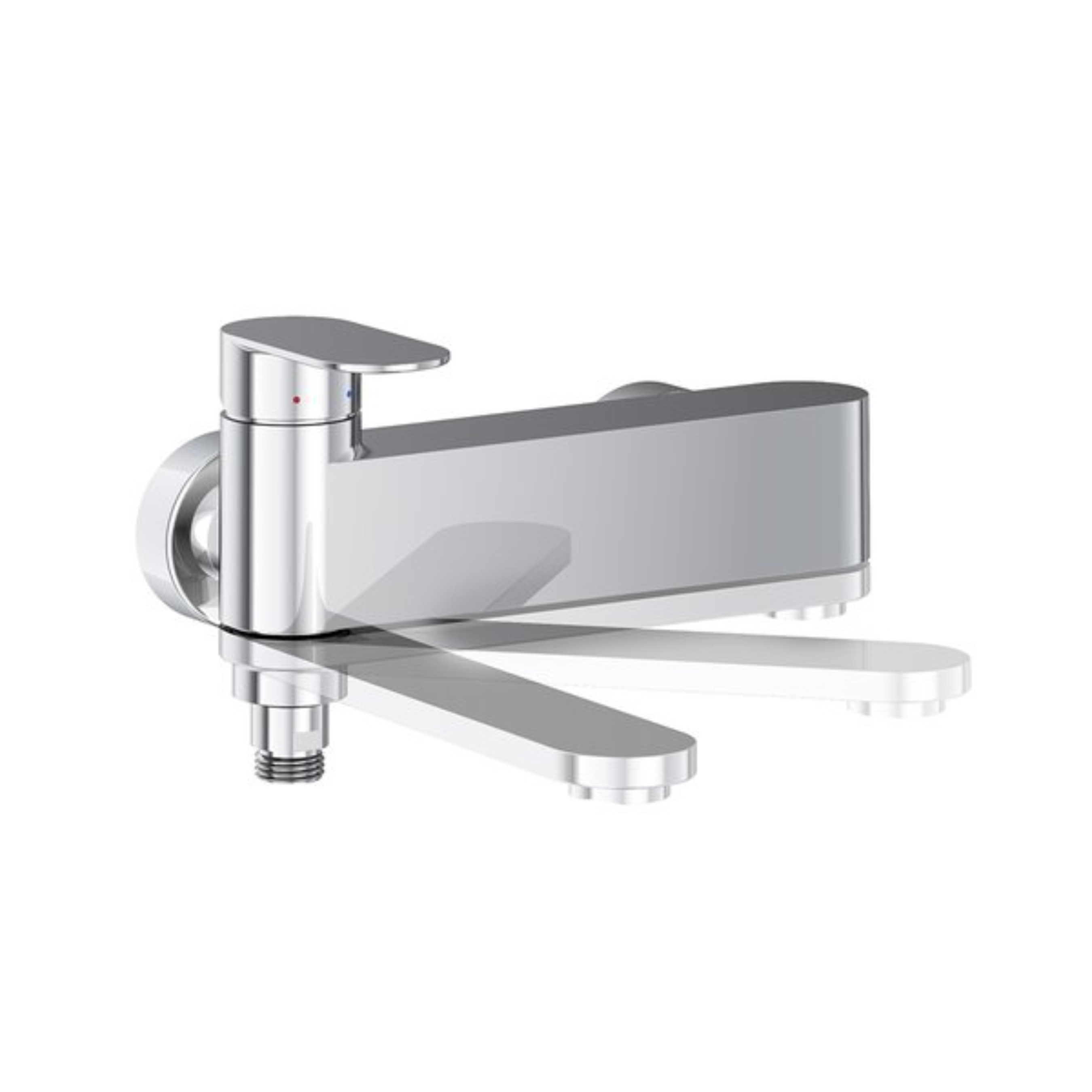 Ravak Chrome II grifo de bañera y ducha a pared cromo X070451