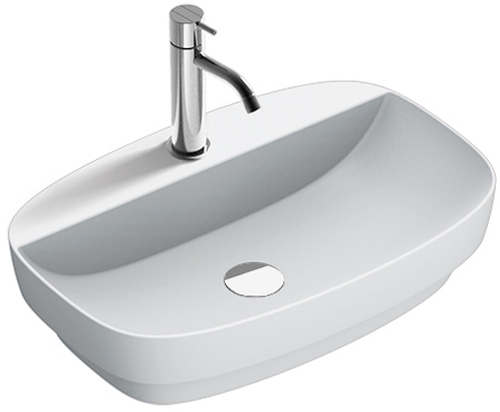 Catalano Green lavabo 60x40 cm oval empotrado-sobre encimera blanco 0625601021