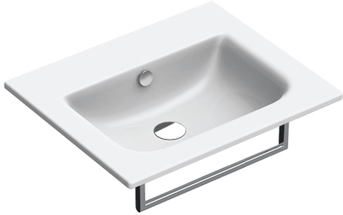 Catalano Sfera lavabo 60x50 cm rectangular clásico blanco 0720610001