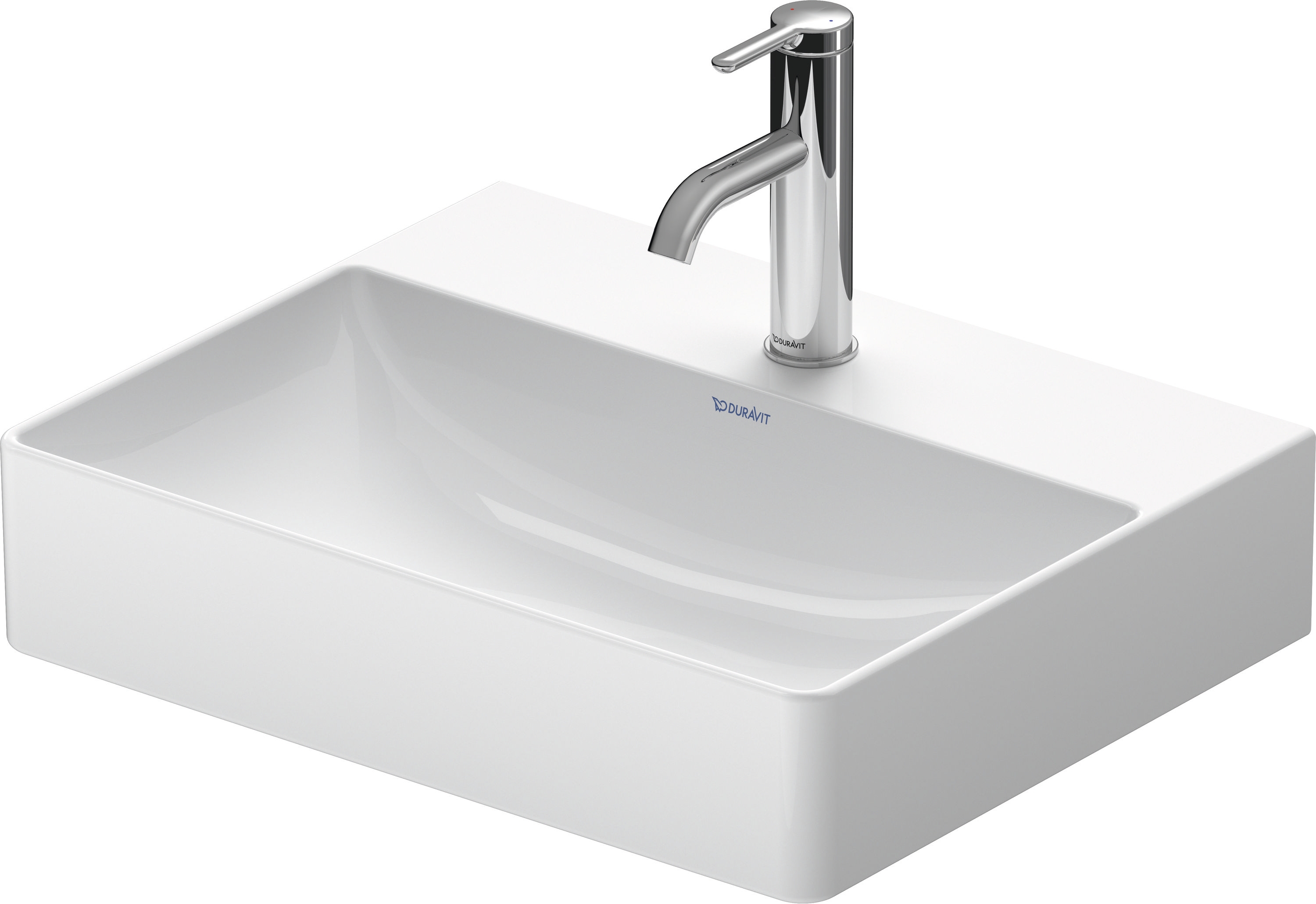 Duravit DuraSquare lavabo 50x40 cm rectangular clásico blanco 23565000701