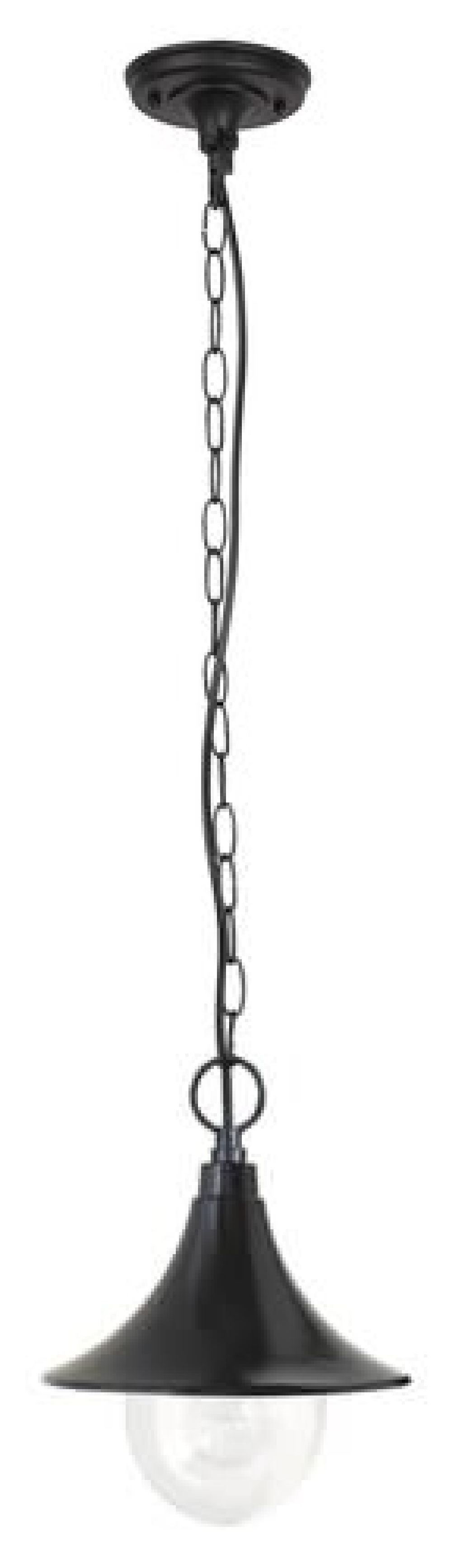 Rabalux Konstanz lámpara colgante para exterior 1x100 W negro 8246