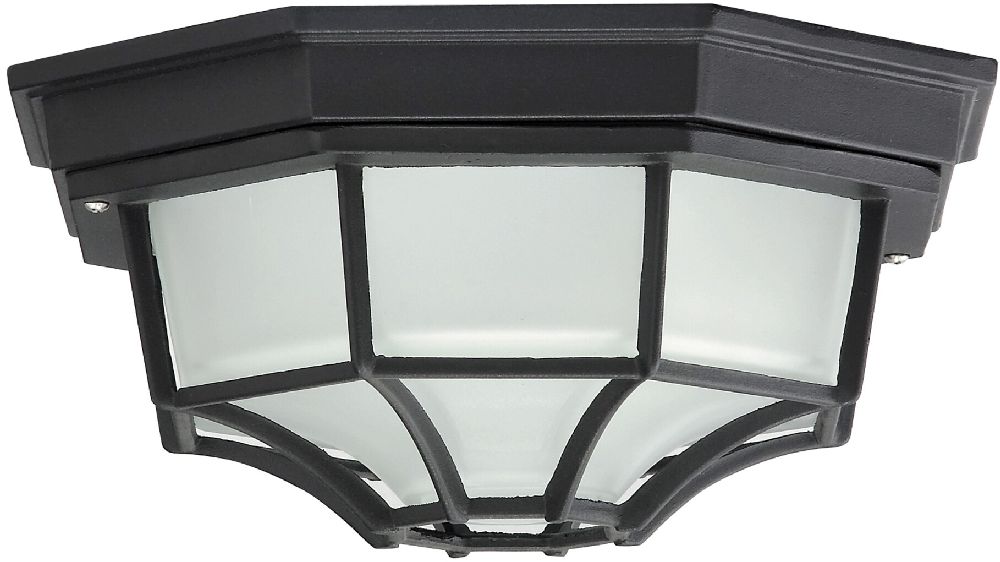Rabalux Milano lámpara de techo exterior 1x100 W negro 8346