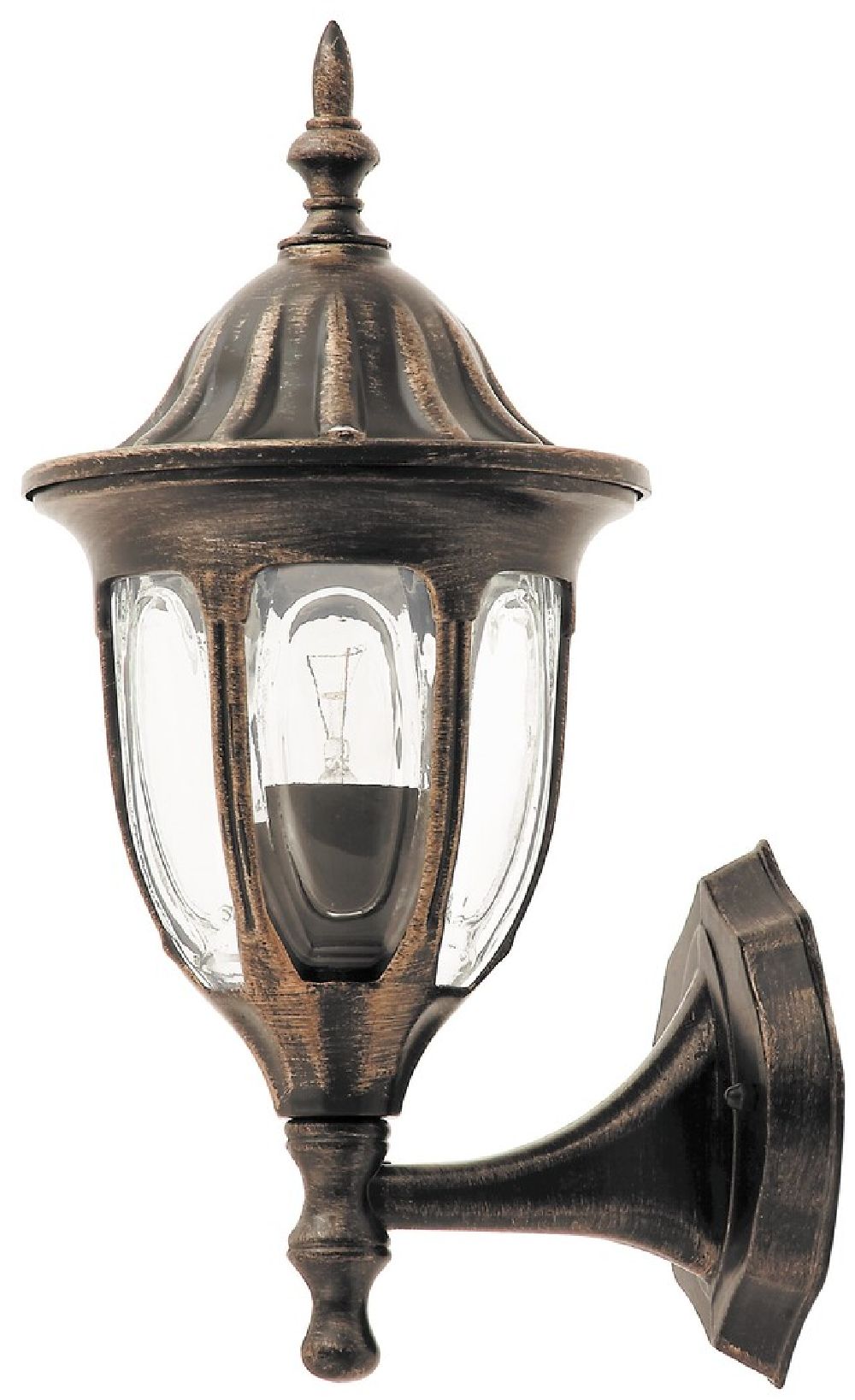 Rabalux Milano lámpara de pared para exteriores 1x60 W oro 8372