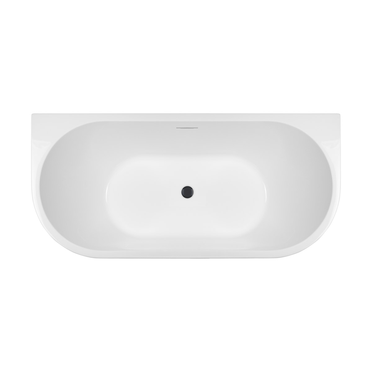 Conjunto bañera de pared Oltens Delva 12019000, embellecedor de tapón Oltens 09002300