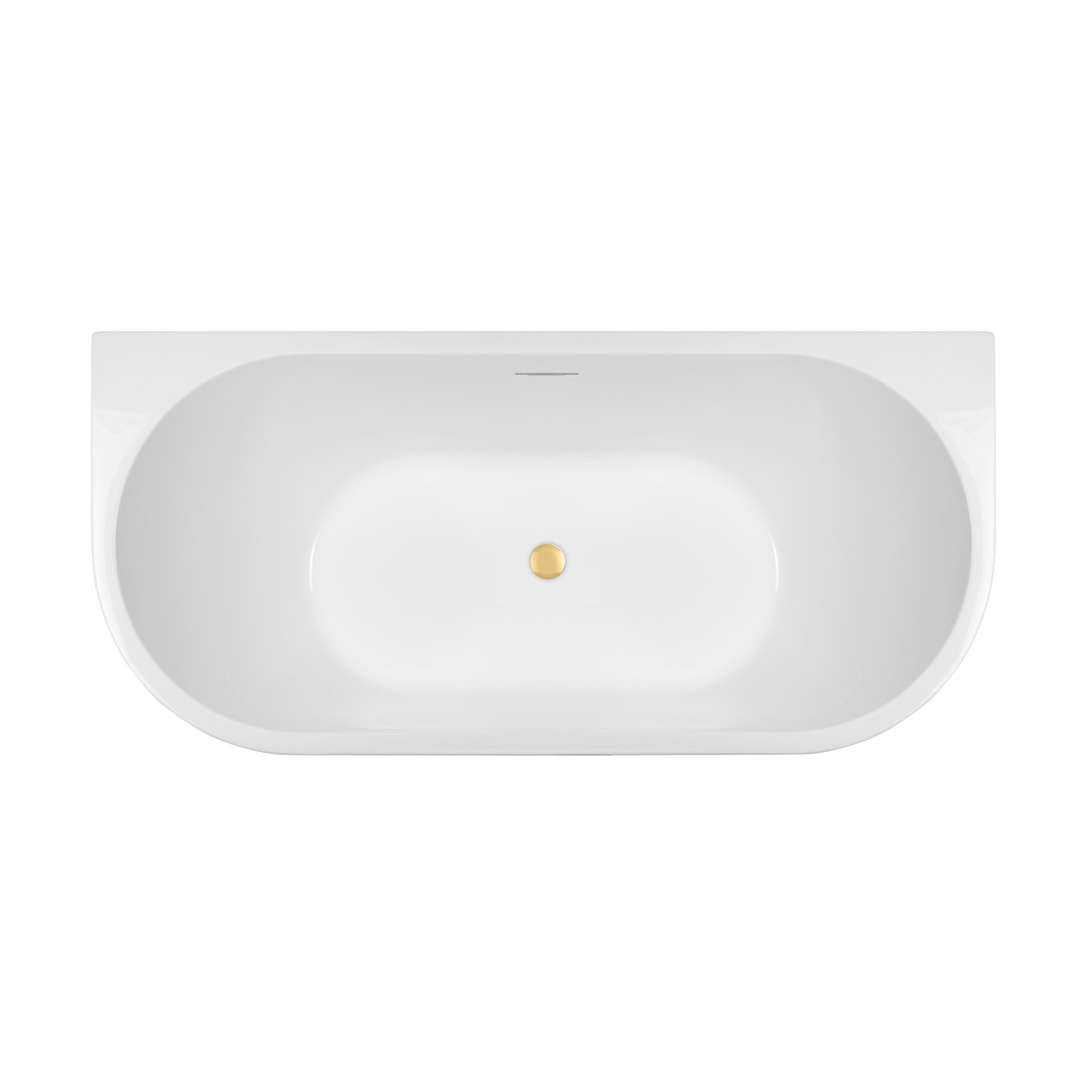 Conjunto bañera de pared Oltens Delva 12019000, embellecedor de tapón Oltens 09002810