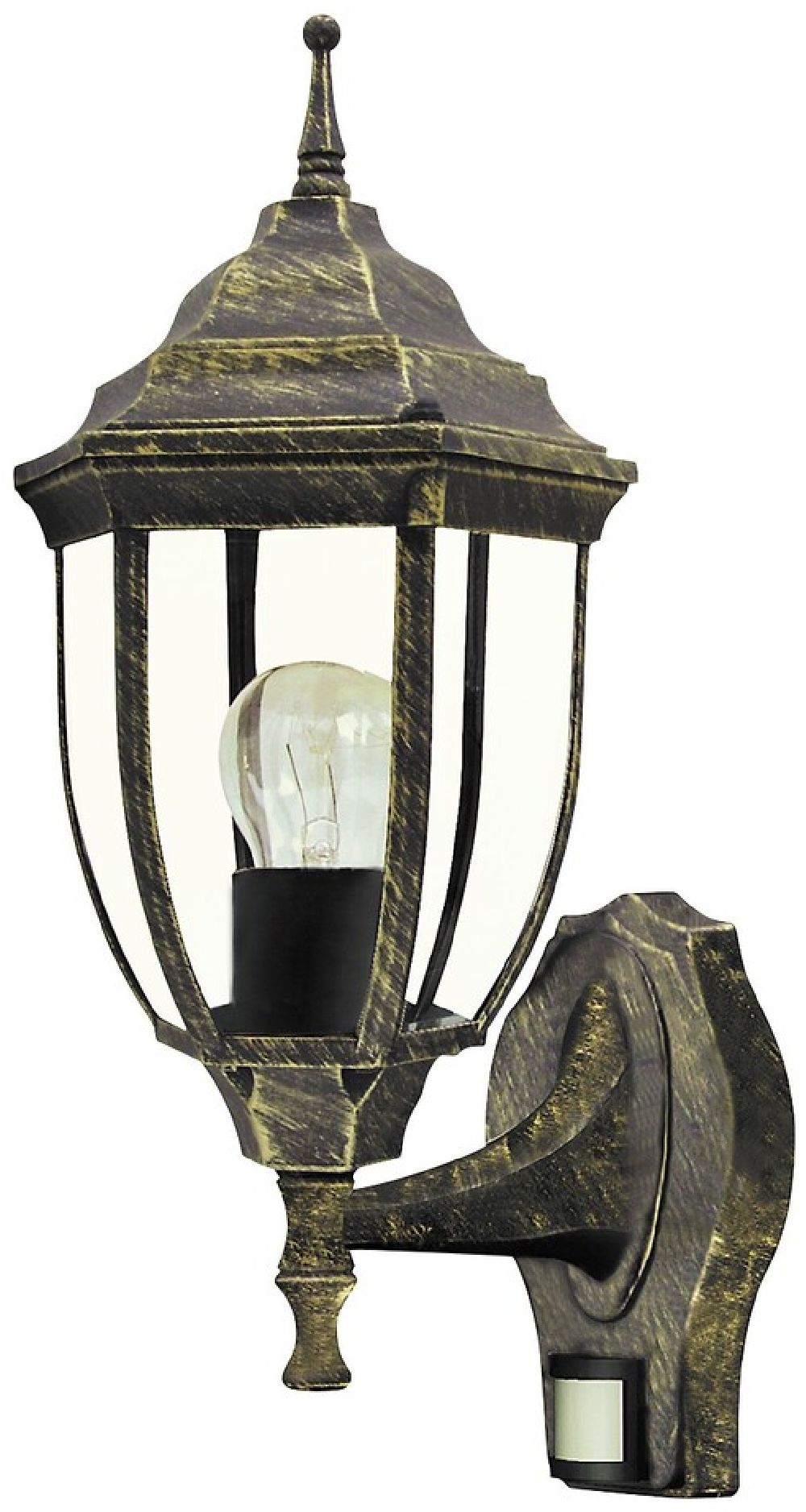 Rabalux Nizza lámpara de pared para exteriores 1x60 W oro 8458