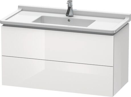 Duravit L-Cube armario 102x46.9x55.8 cm suspendido, para lavabo blanco LC626602222