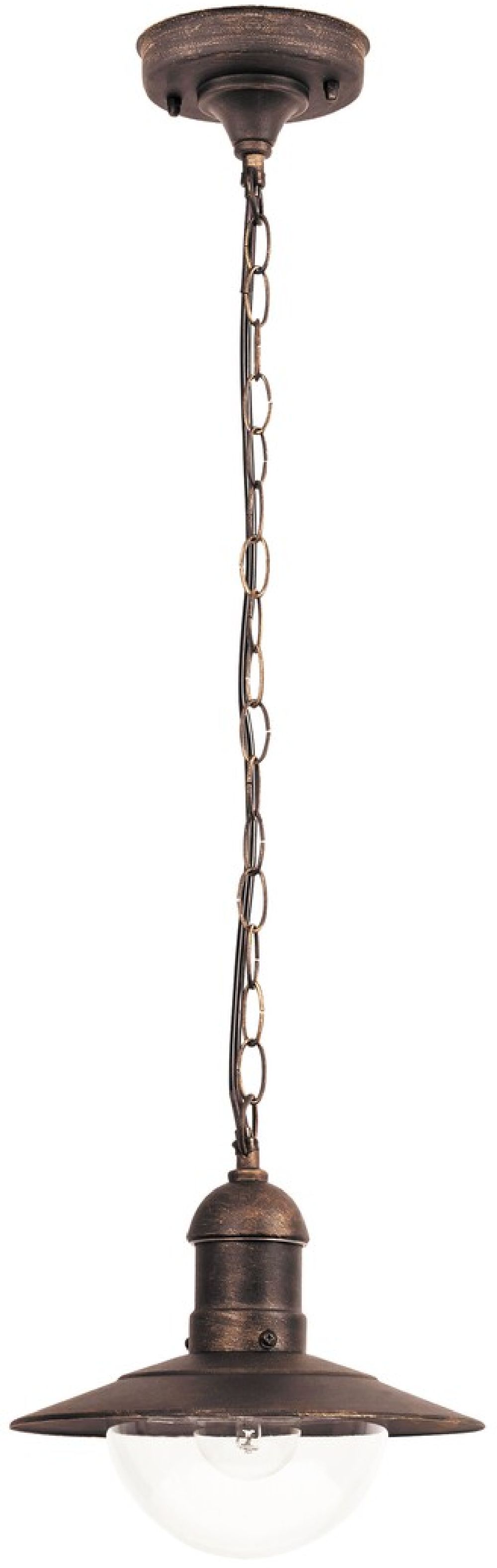 Rabalux Oslo lámpara colgante para exterior 1x60 W oro 8737