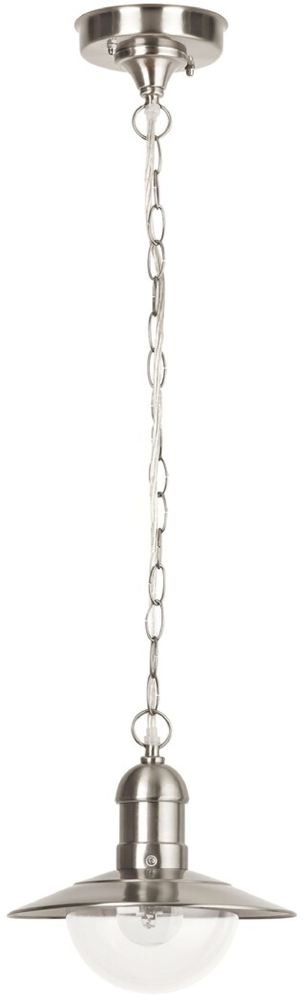Rabalux Oslo lámpara colgante para exterior 1x60 W cromo 8764