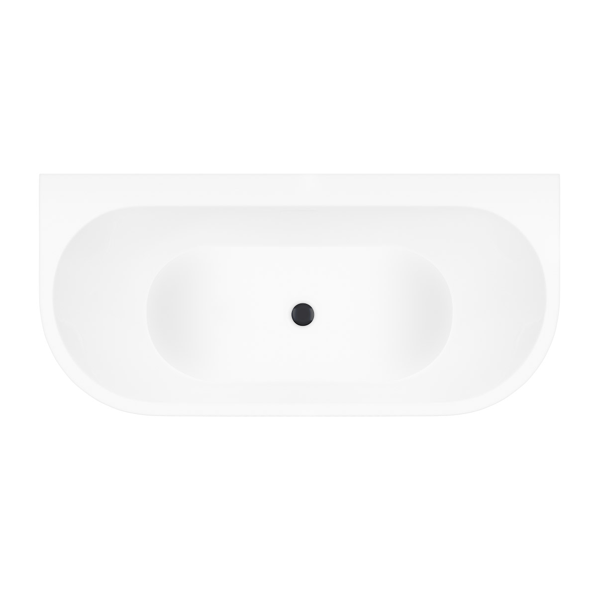 Conjunto bañera de pared Oltens Hulda 12020000, embellecedor de tapón Oltens 09002300