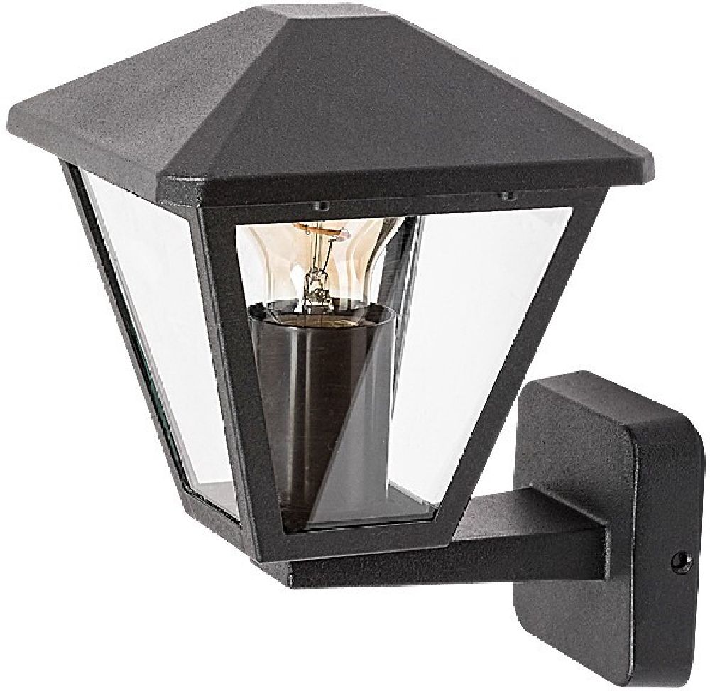 Rabalux Paravento lámpara de pared para exteriores 1x40 W negro 7146