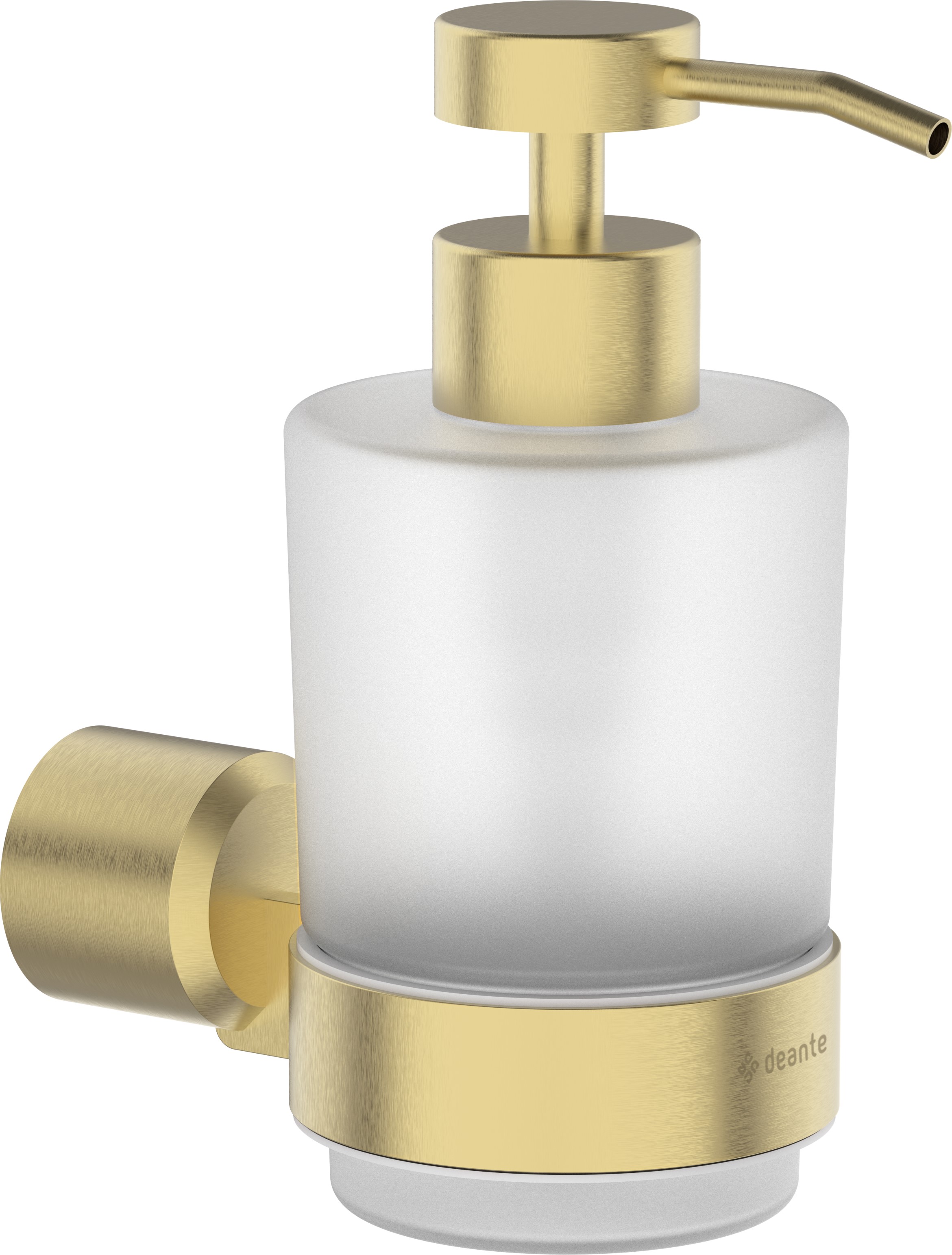 Deante Arnika dispensador de jabón 200 ml oro-vidrio ADA_R421