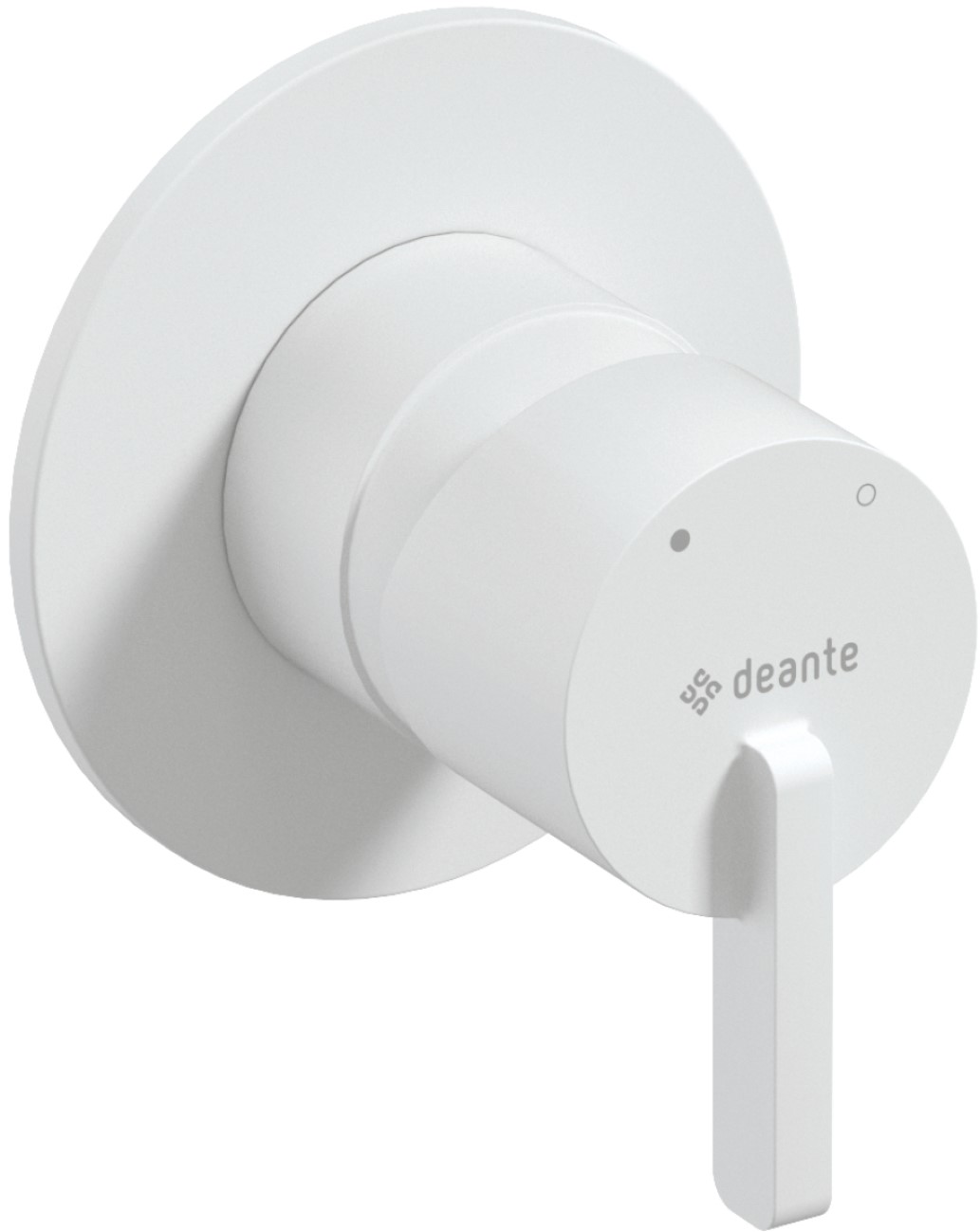 Deante Silia grifo para ducha empotrado blanco BQS_A44L