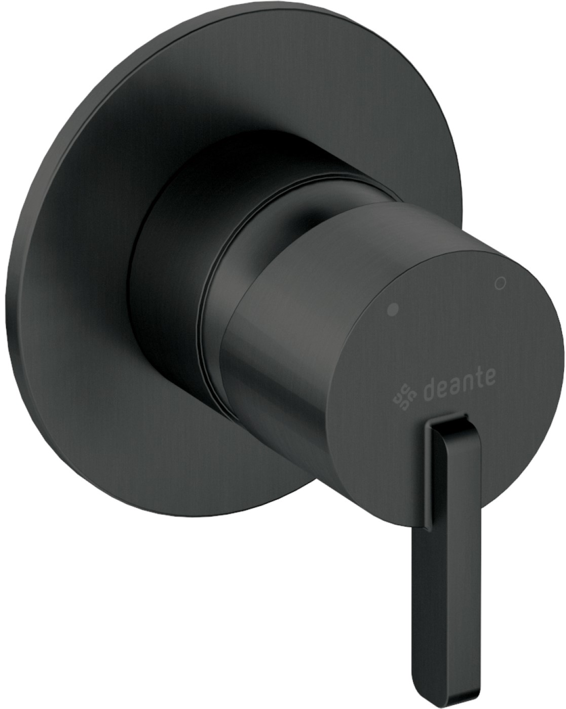 Deante Silia grifo para ducha empotrado negro BQS_N44L