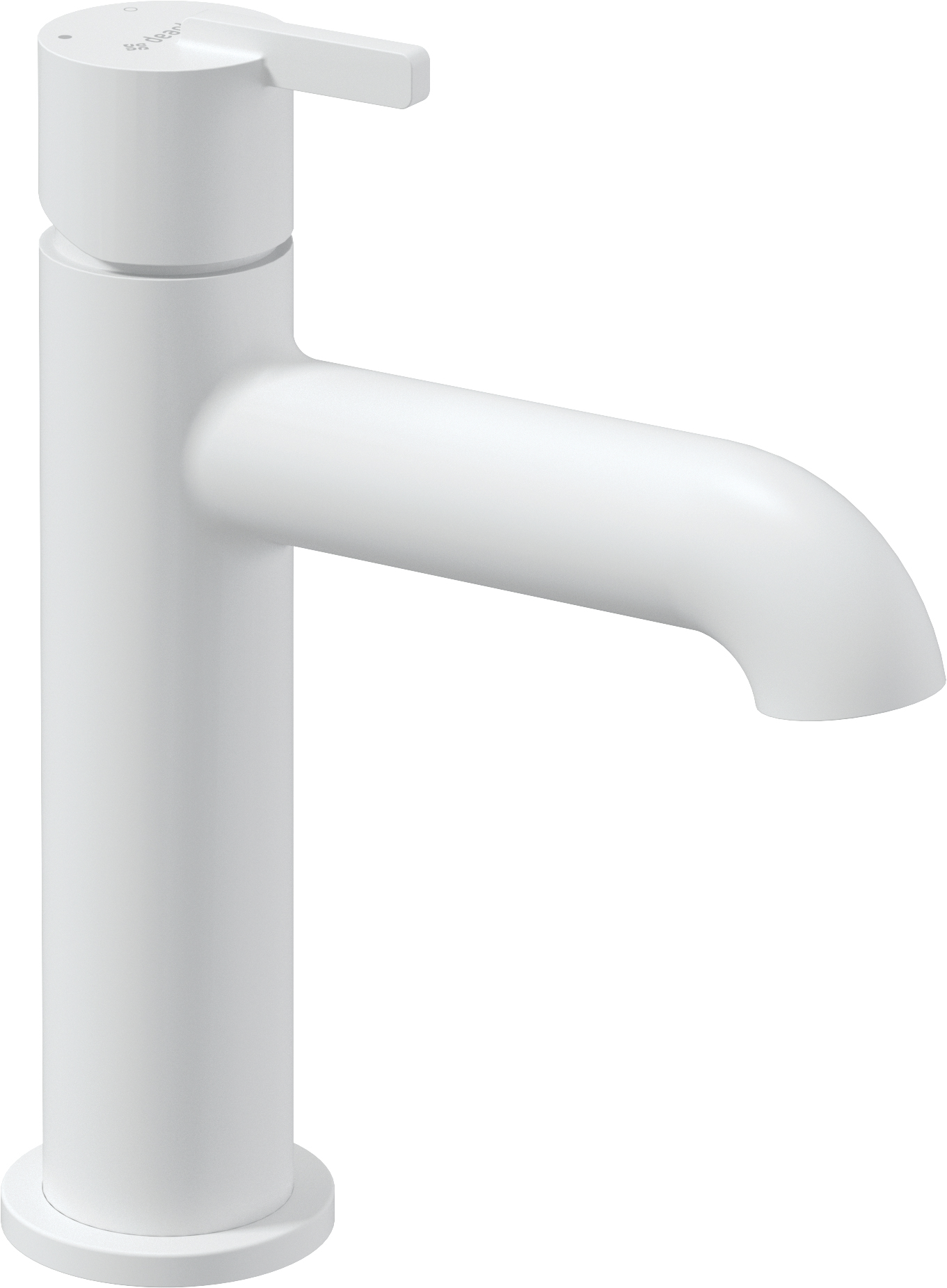 Deante Silia grifo para lavabo de pie blanco BQS_A20M