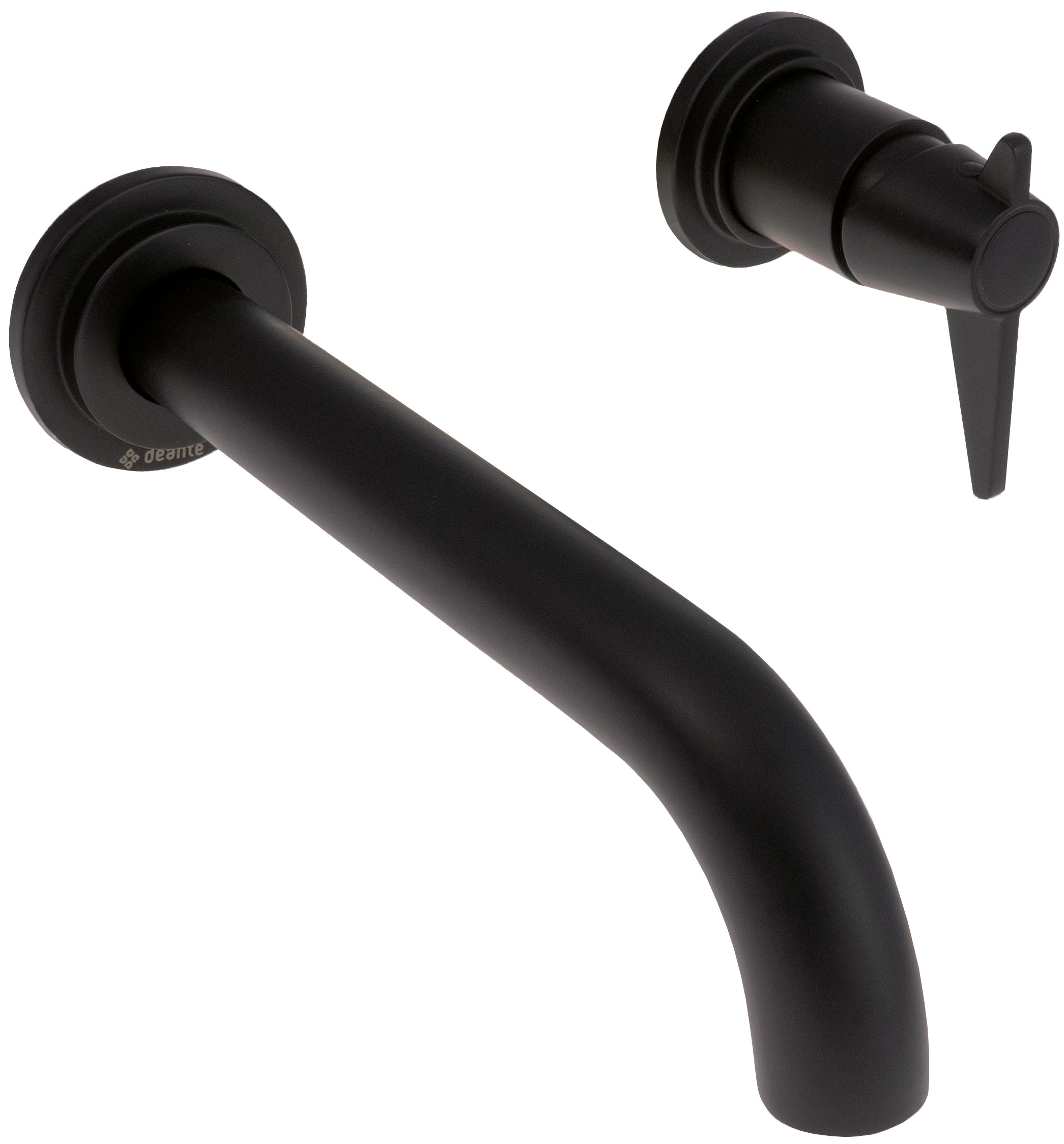 Deante Temisto grifo para lavabo empotrado negro BQT_N54L
