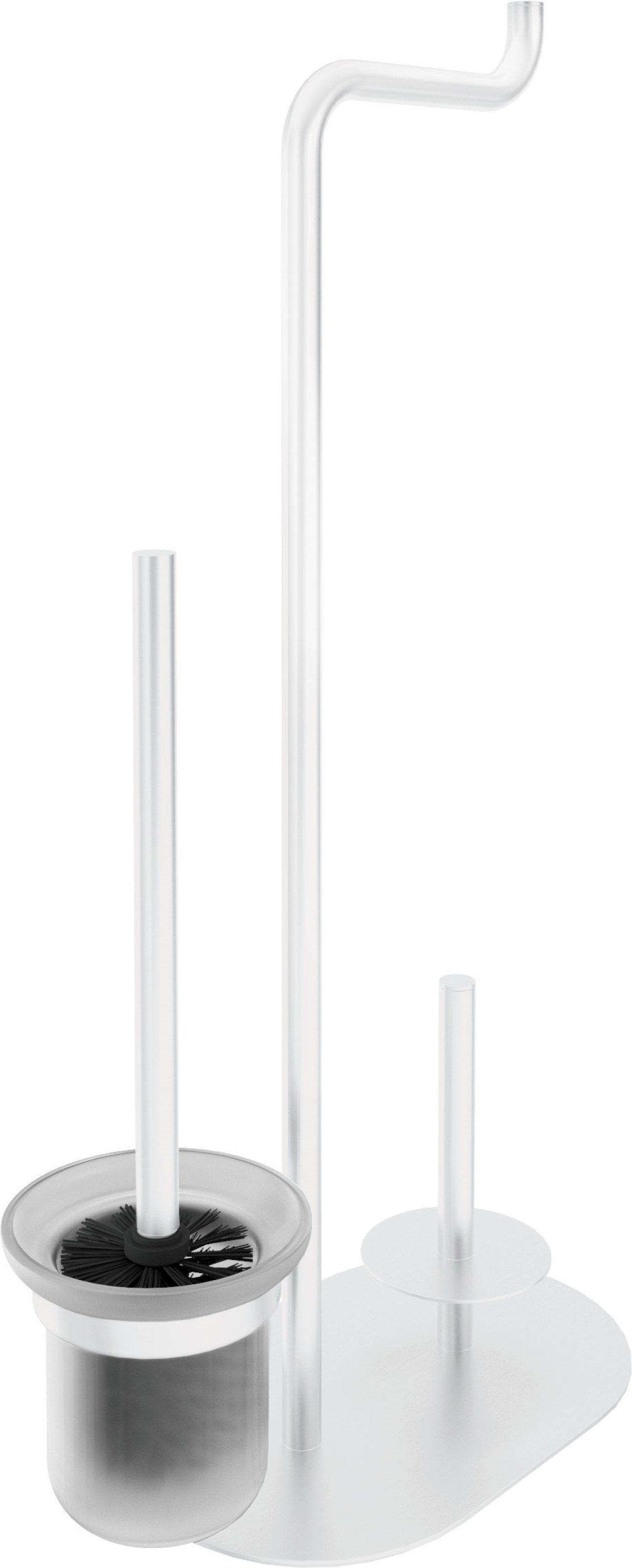 Deante Silia soporte con escobilla para wc blanco ADI_A732