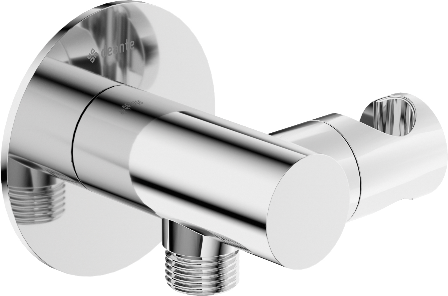 Deante Silia codo de conexión a pared cromo NQS_057K