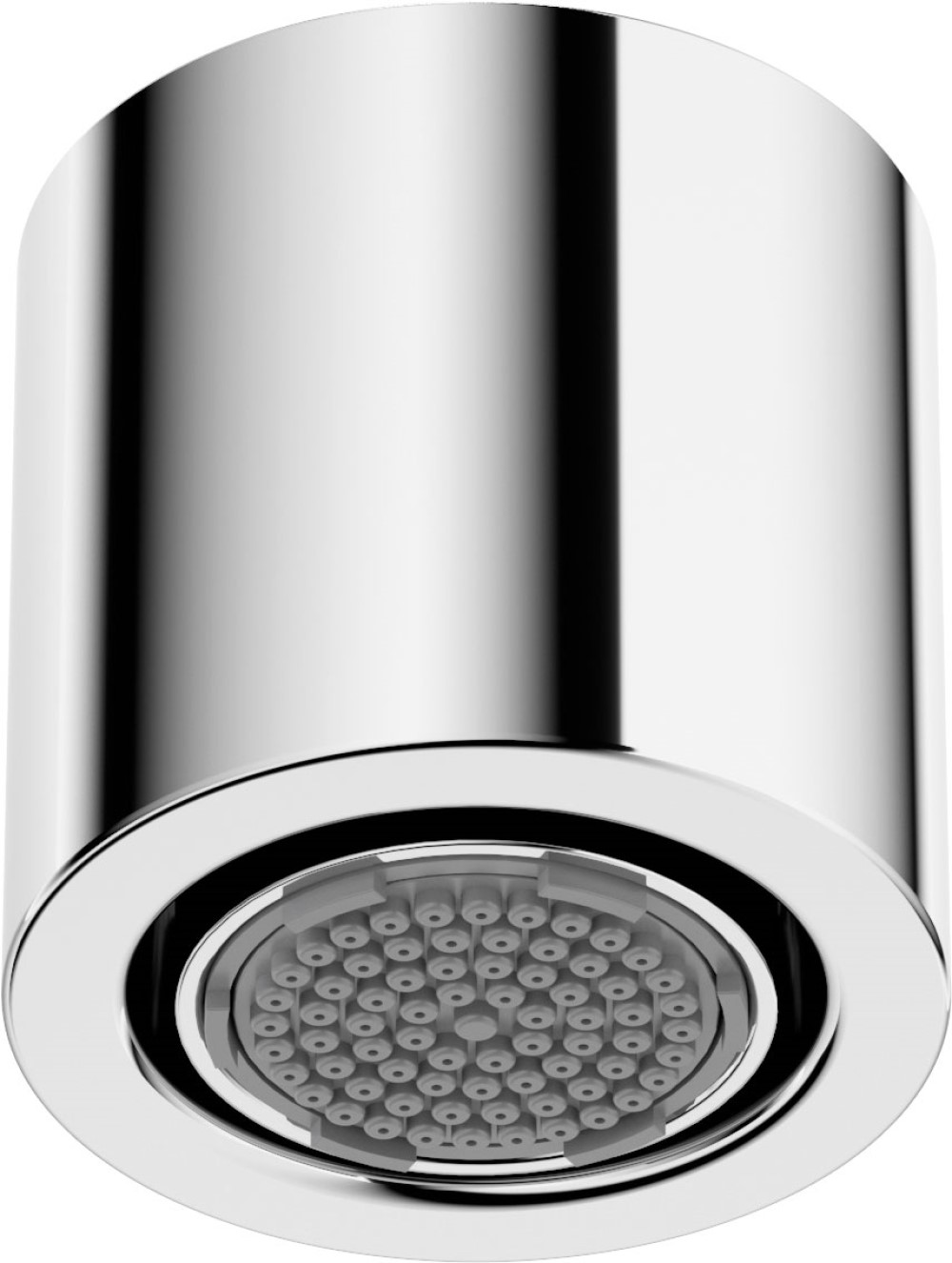 Deante Silia ducha con efecto lluvia 4.2x4.2 cm circular cromo NQS_030K