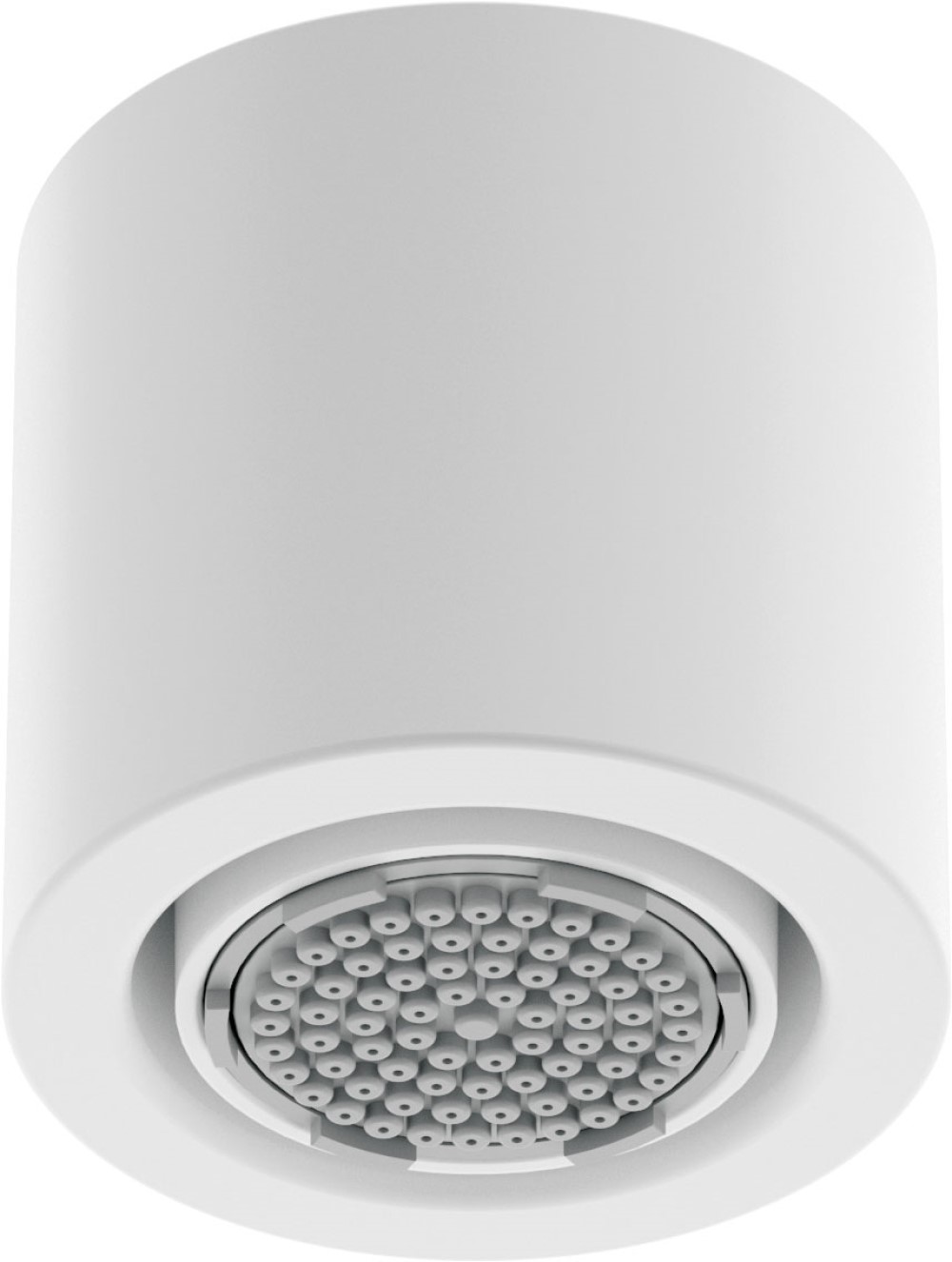 Deante Silia ducha con efecto lluvia 4.2x4.2 cm circular blanco NQS_A30K
