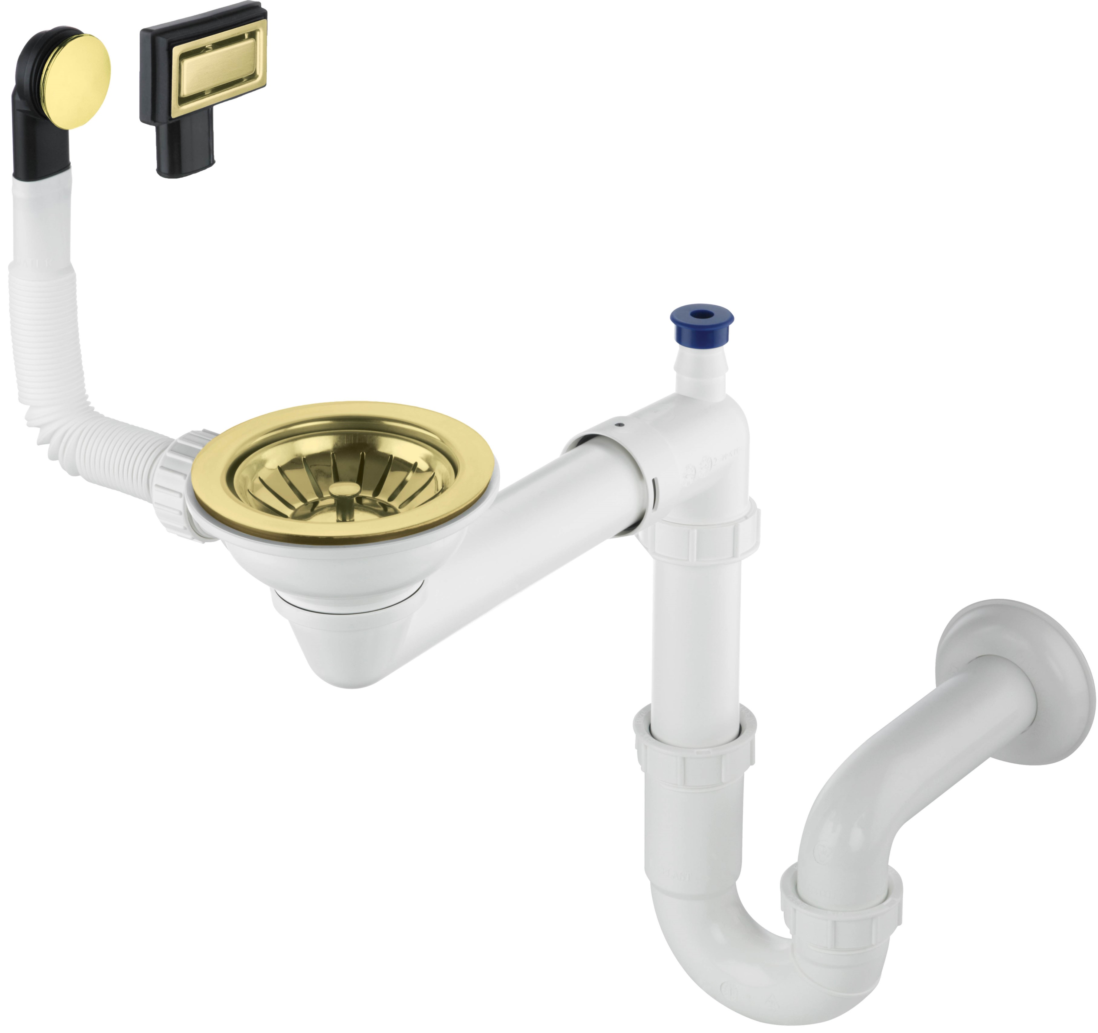 Deante Space Saver sifón para fregadero ZXY_R949