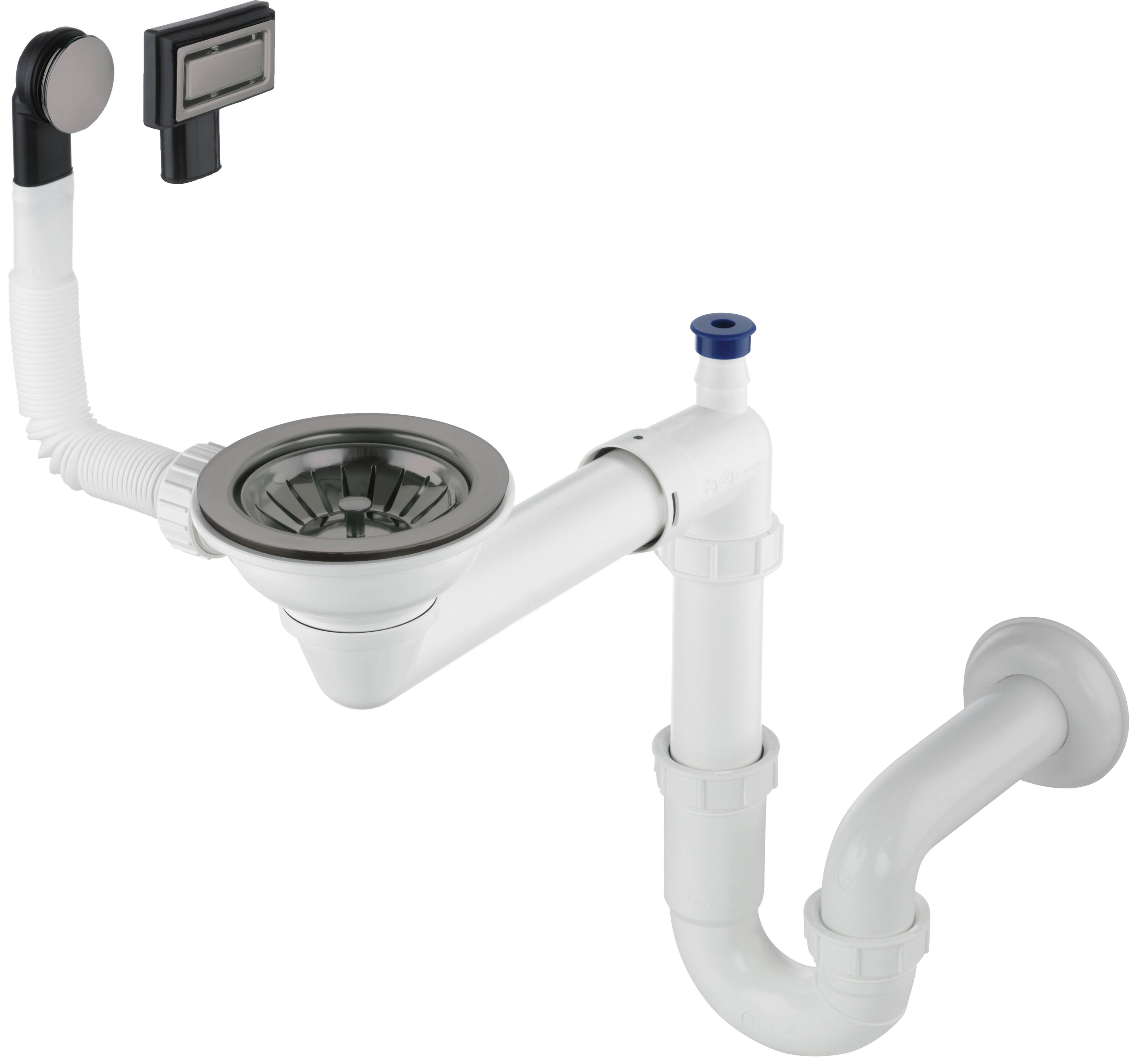 Deante Space Saver sifón para fregadero ZXY_D949