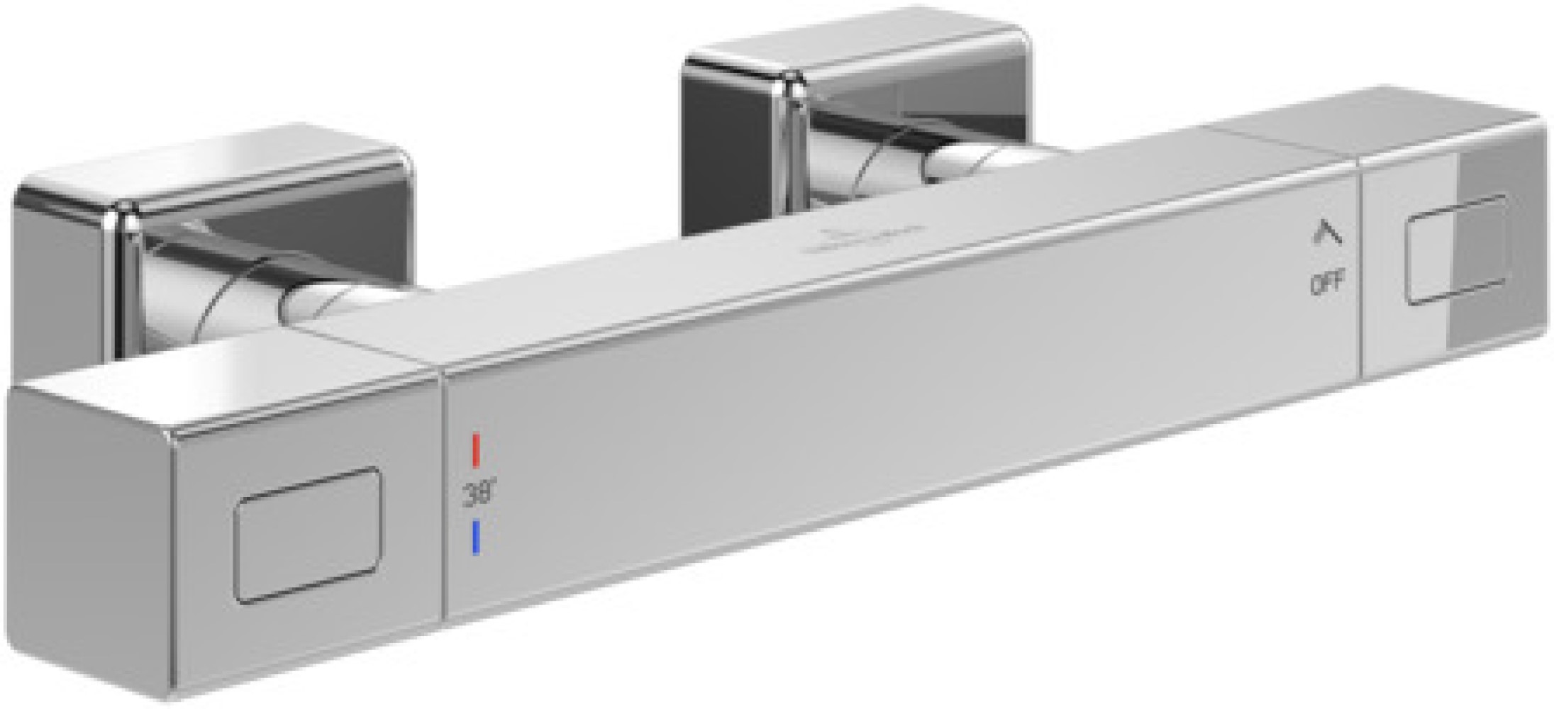 Villeroy & Boch Universal Taps & Fittings grifo para ducha a pared con termostato cromo TVS00001800061