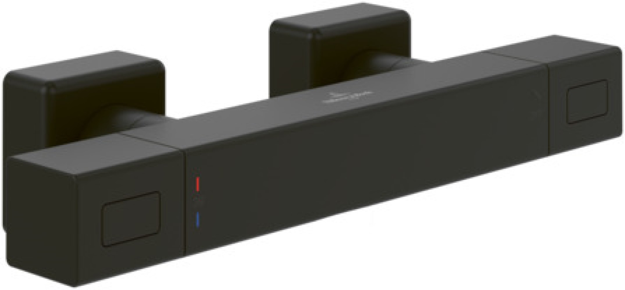 Villeroy & Boch Universal Taps & Fittings grifo para ducha a pared con termostato negro TVS000018000K5