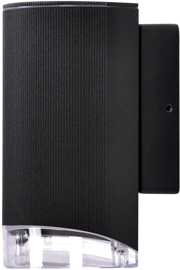 Kaja Prima lámpara de pared para exteriores 1x28 W negro K-8203