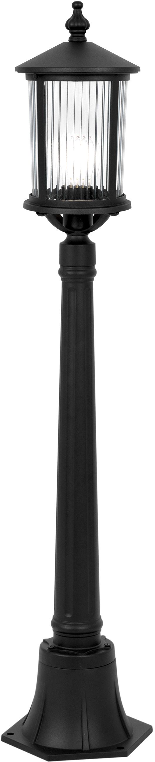 Kaja Miami lámpara de pie para exteriores 1x60 W negro K-8222