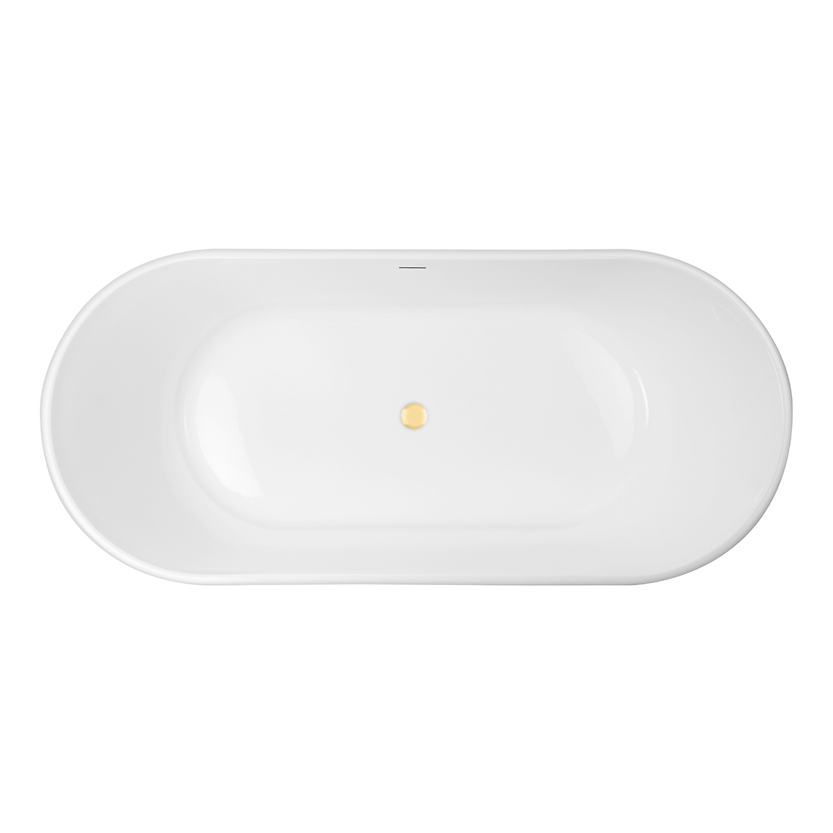 Conjunto bañera exenta Oltens Inga 12007000, embellecedor de tapón Oltens 09002800