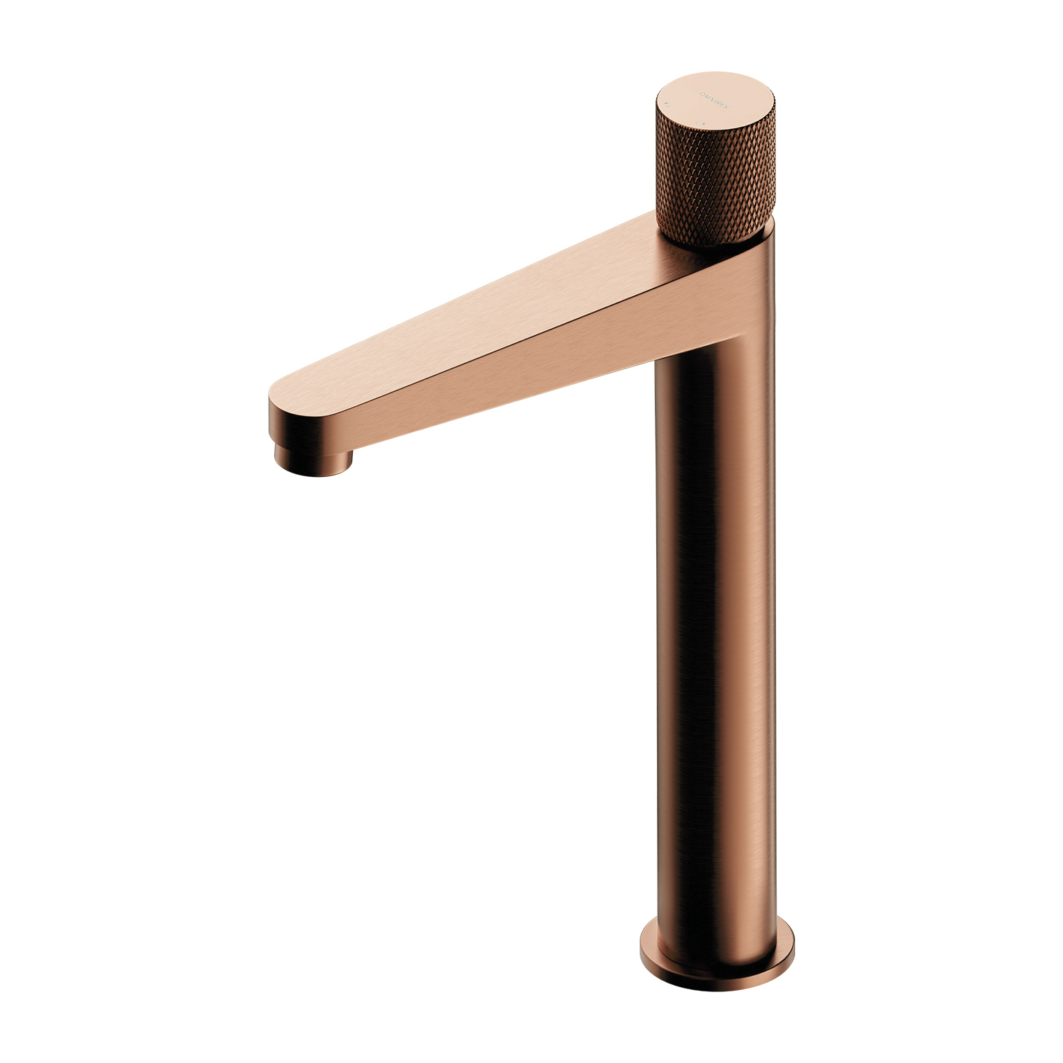 Omnires Contour grifo para lavabo de pie cobre CT8012CPB