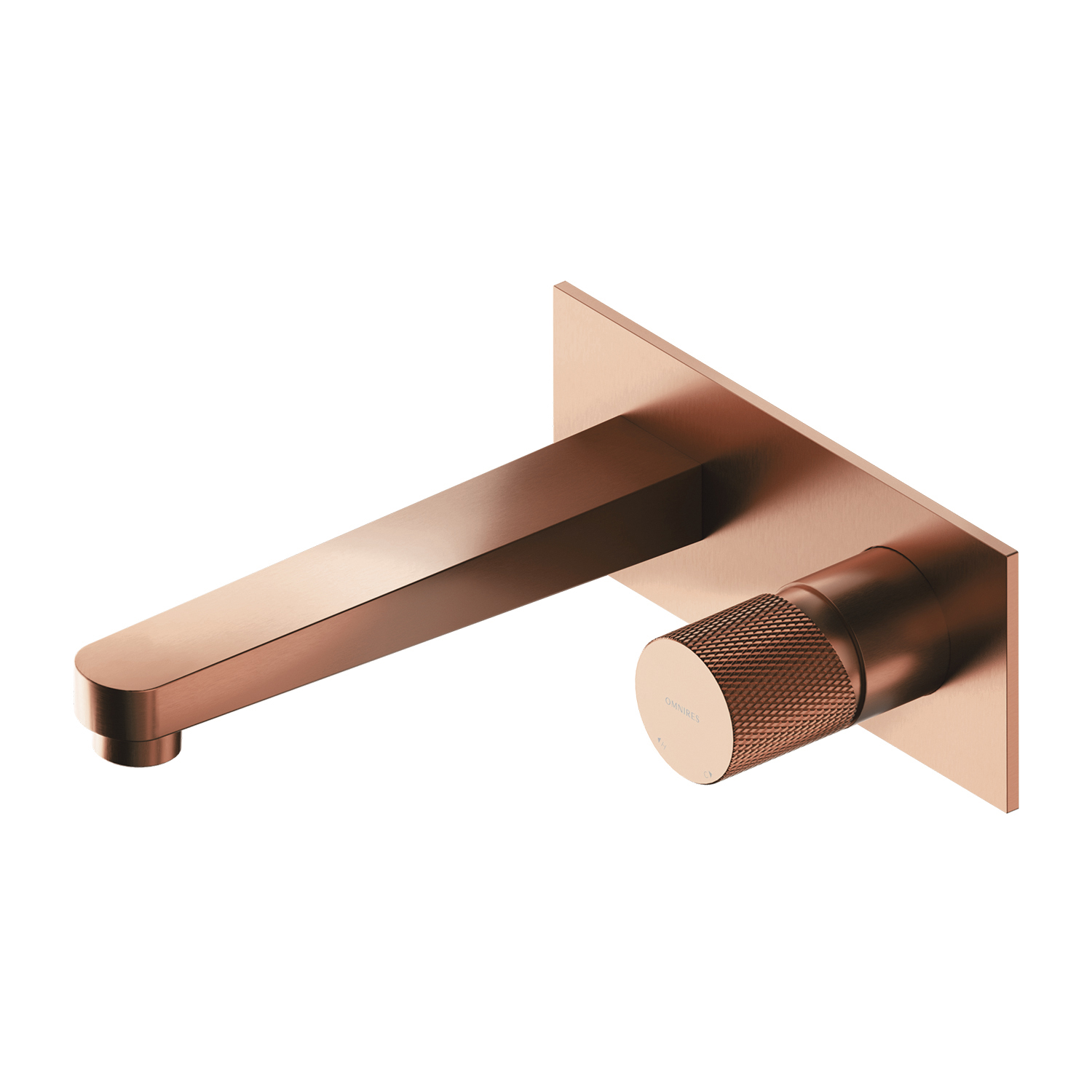 Omnires Contour grifo para lavabo empotrado cobre CT8015CPB