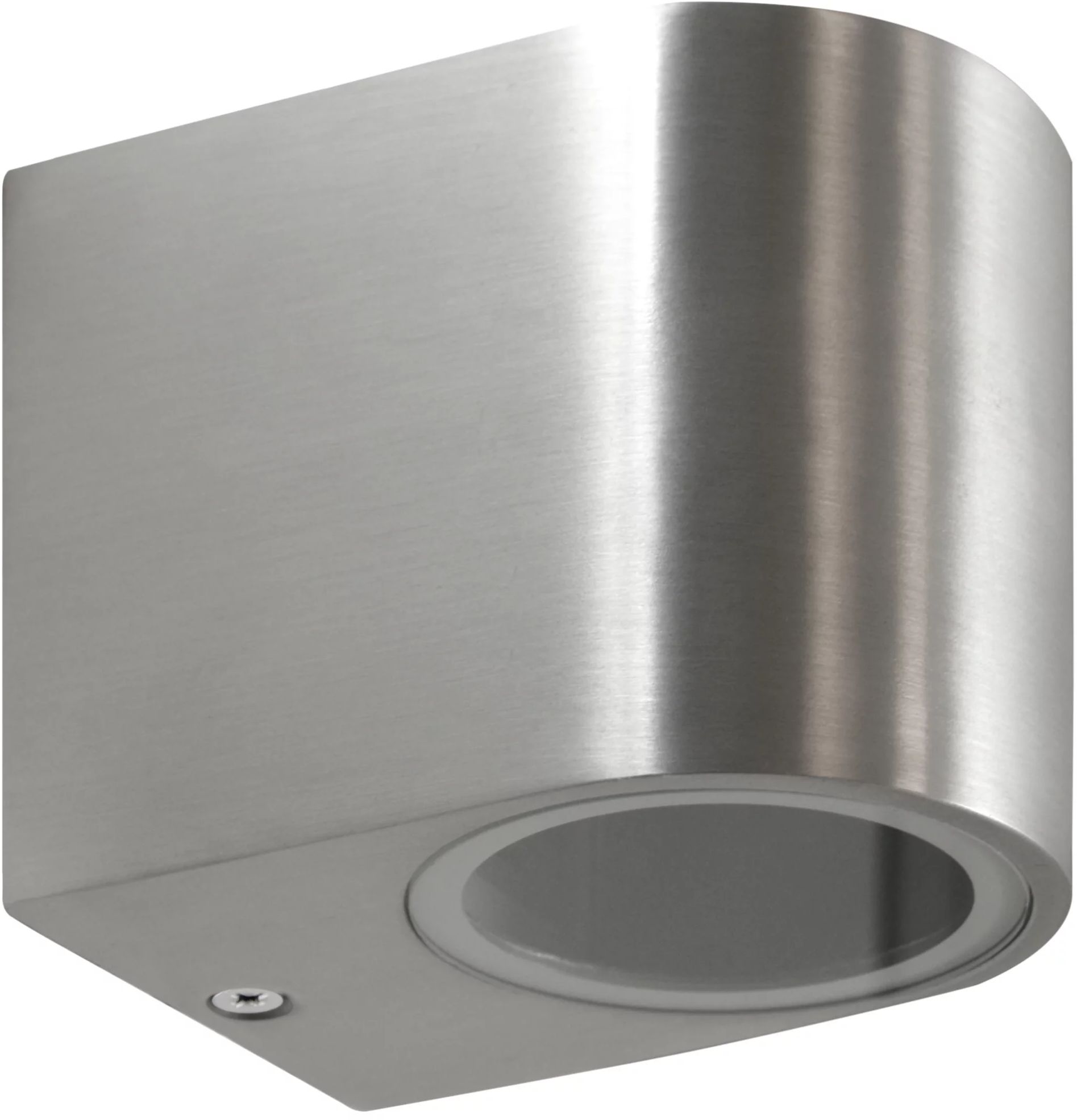 Goldlux Boston lámpara de pared para exteriores 1x10 W plata 304575