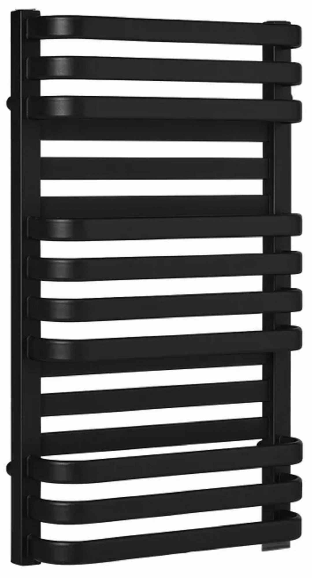 Luxrad Plus New radiador de baño decorativo 72.6x43 cm negro PLUN726430S040