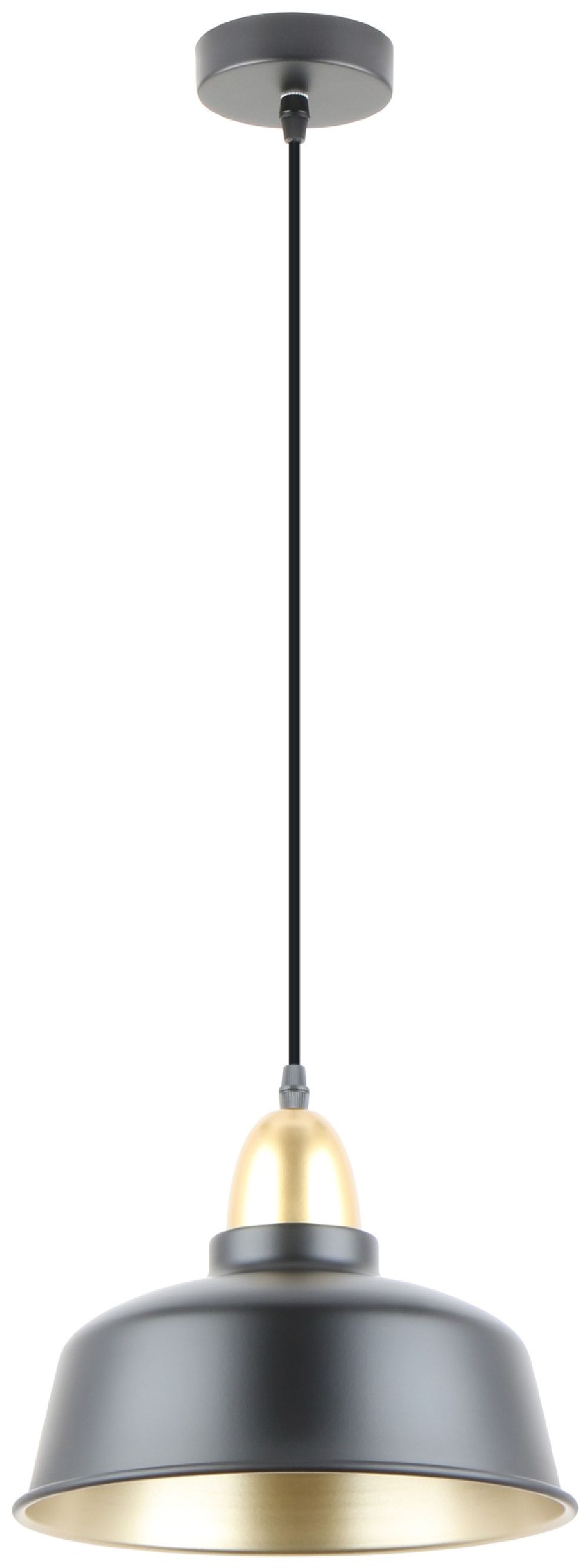 Zuma Line Mensa lámpara colgante 1x40 W negro A8063-WH