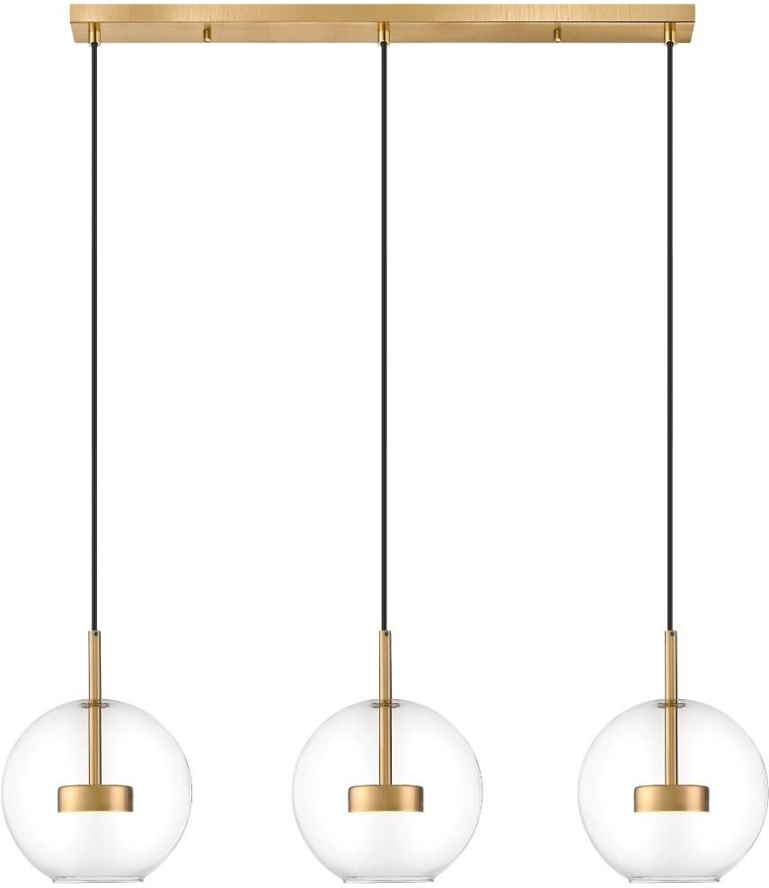 Zuma Line Enceladus lámpara colgante 3x5 W transparente-oro P0428-03J-L4AC