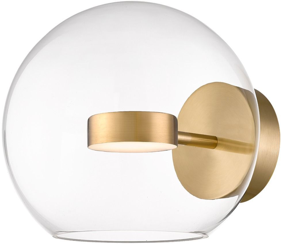 Zuma Line Enceladus lámpara de pared 1x5 W transparente-oro W0428-01D-L4AC