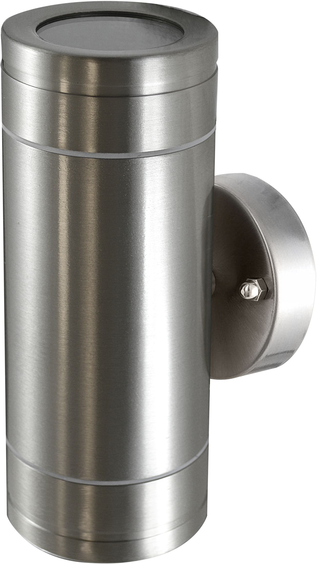 Goldlux Olimp lámpara de pared para exteriores 2x8 W plata 208835