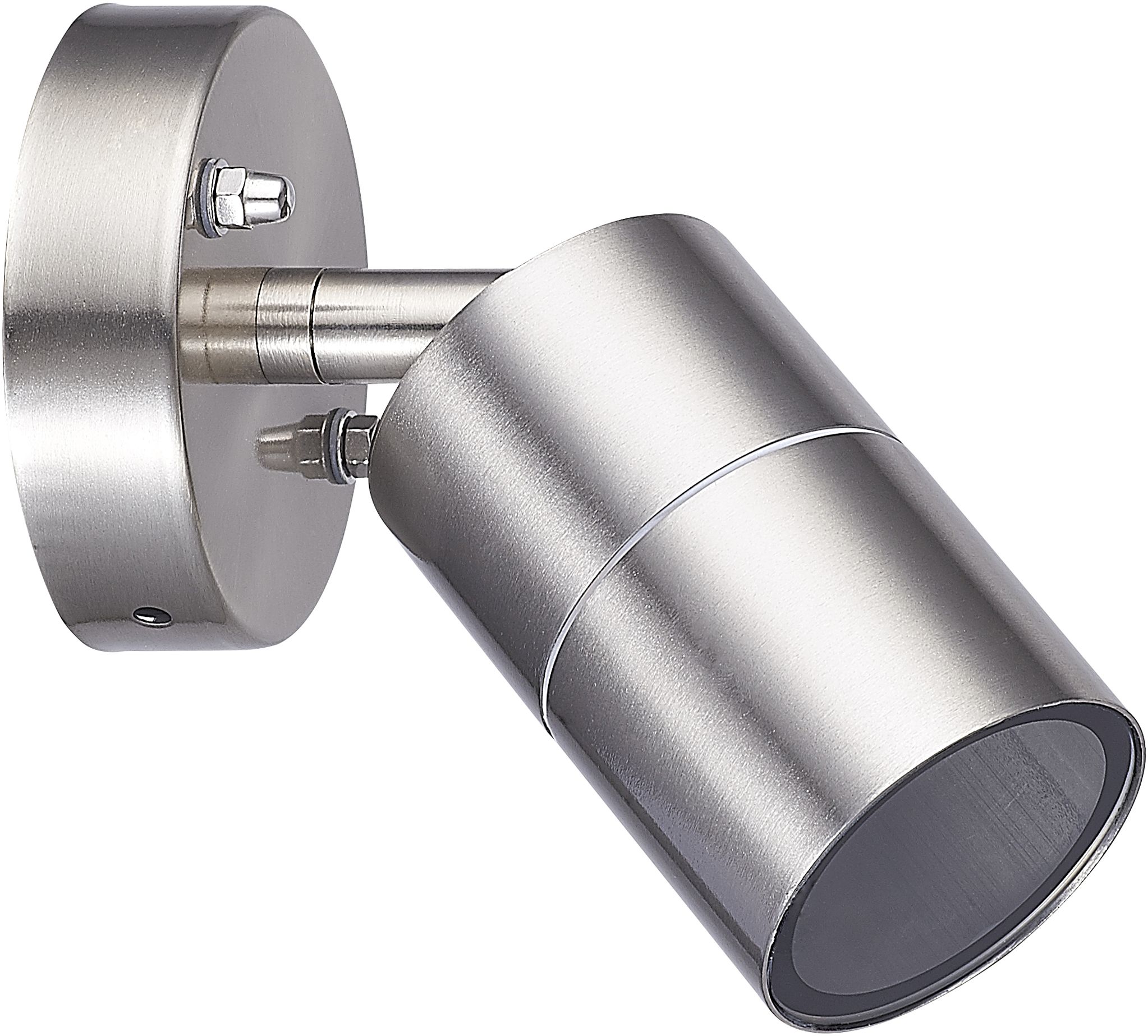 Goldlux Olimp lámpara de pared para exteriores 1x8 W plata 208842