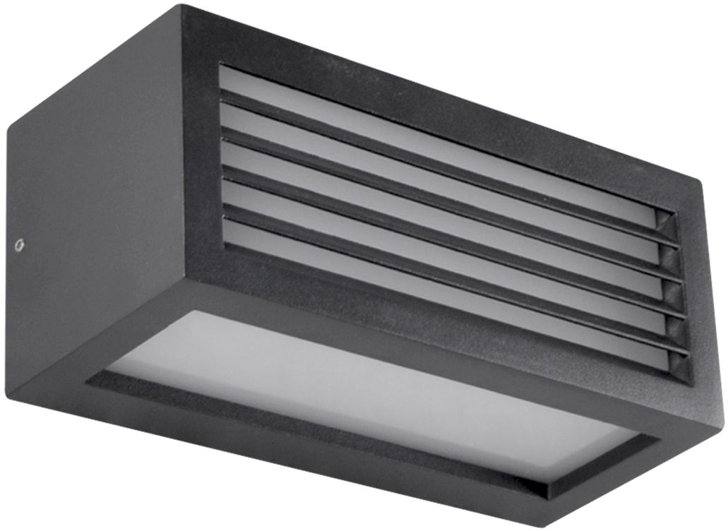 Goldlux Osaka lámpara de pared para exteriores 1x12 W negro 320025