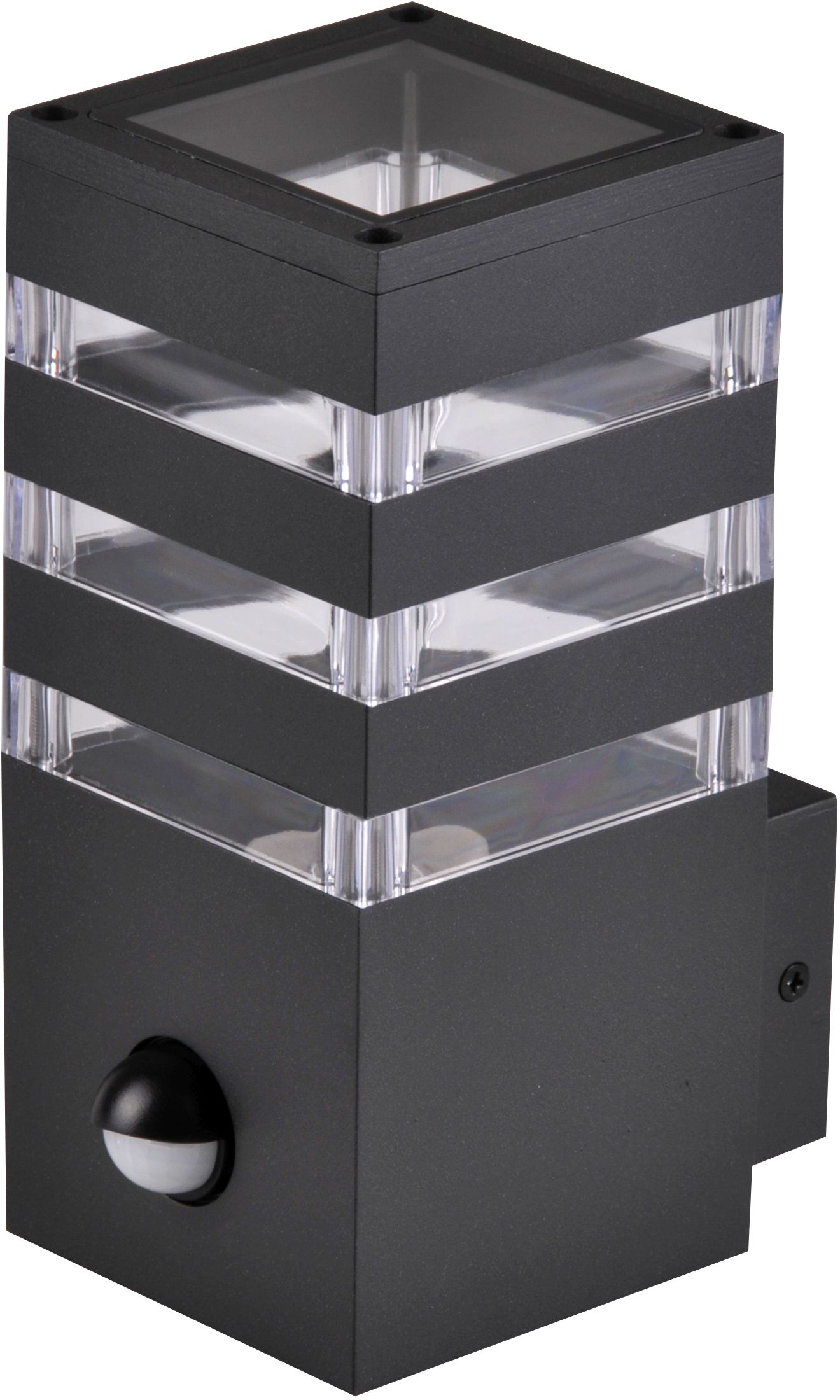Goldlux Teksas lámpara de pared para exteriores 1x12 W grafito 317667