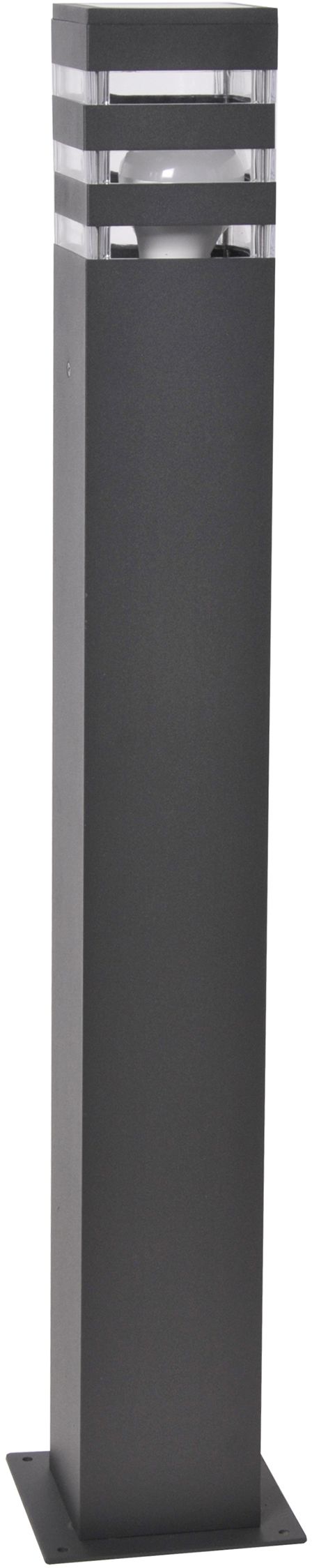Goldlux Teksas lámpara de pie para exteriores 1x12 W grafito 316189