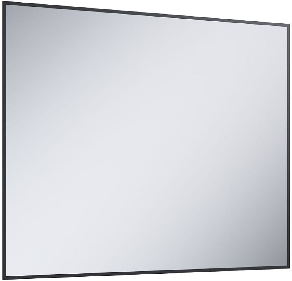 Elita Sharon Square espejo 100x80 cm rectangular con iluminación negro RE061003010560