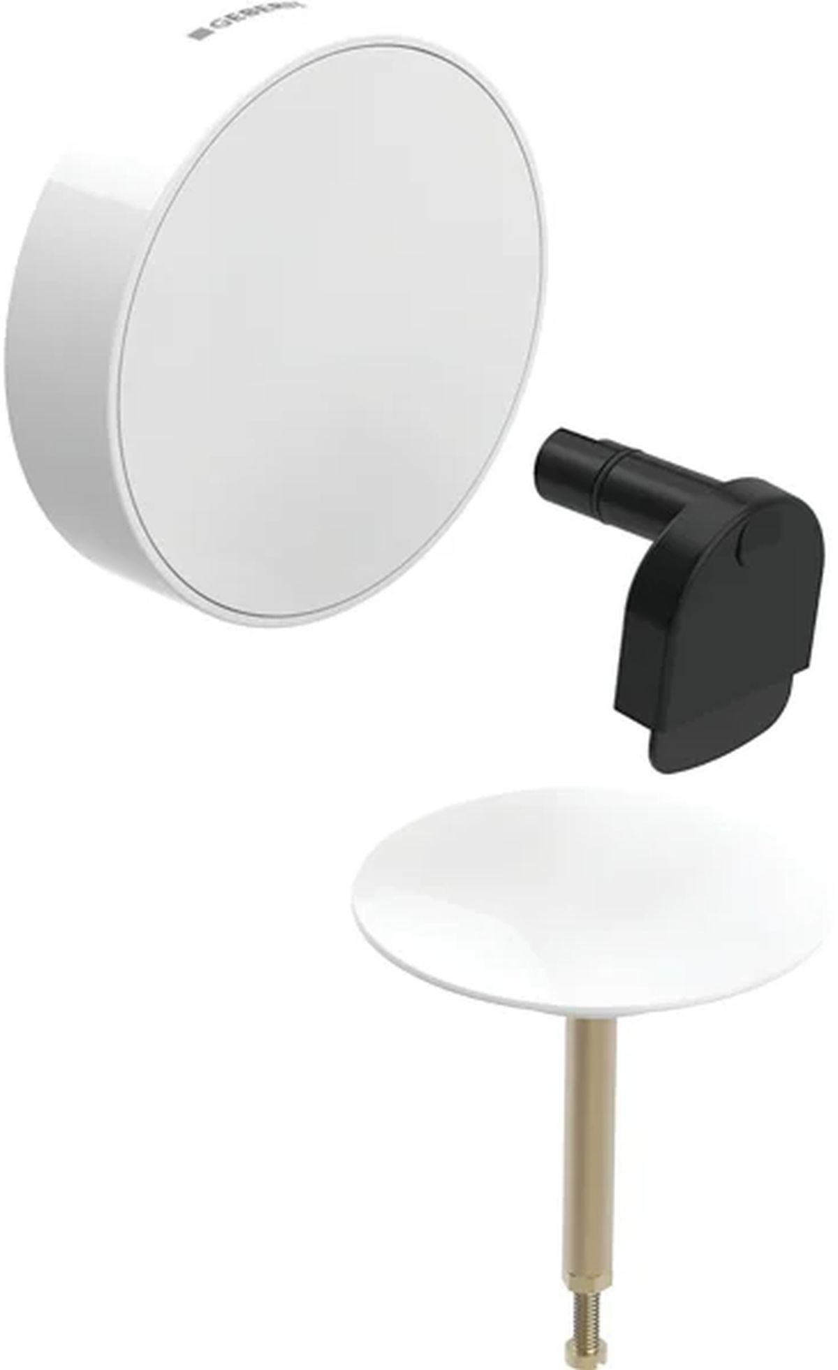 Geberit kit de acabado para sifón blanco 150.481.11.1