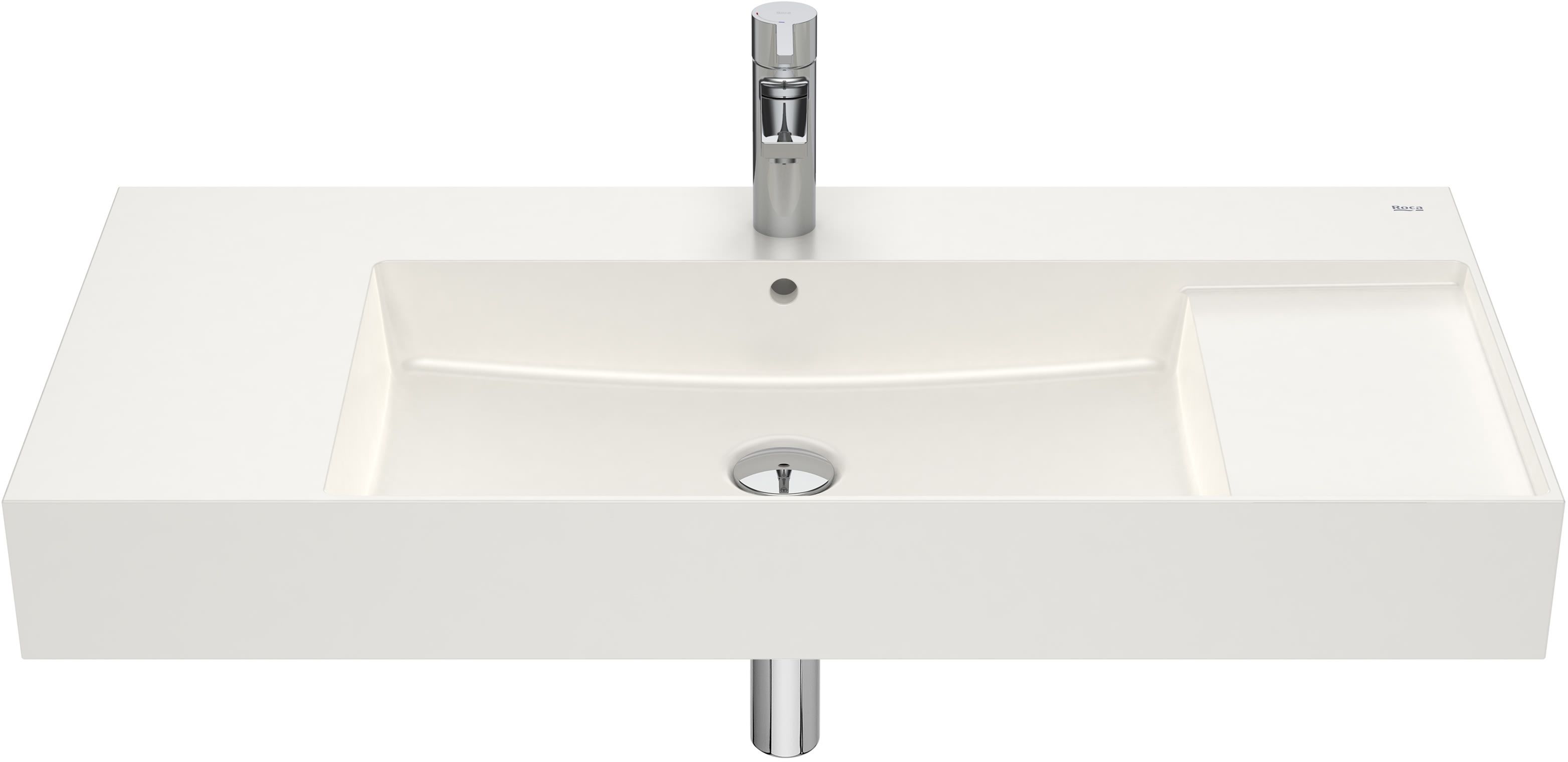 Roca Inspira lavabo 100x49 cm rectangular clásico mate A32752A650