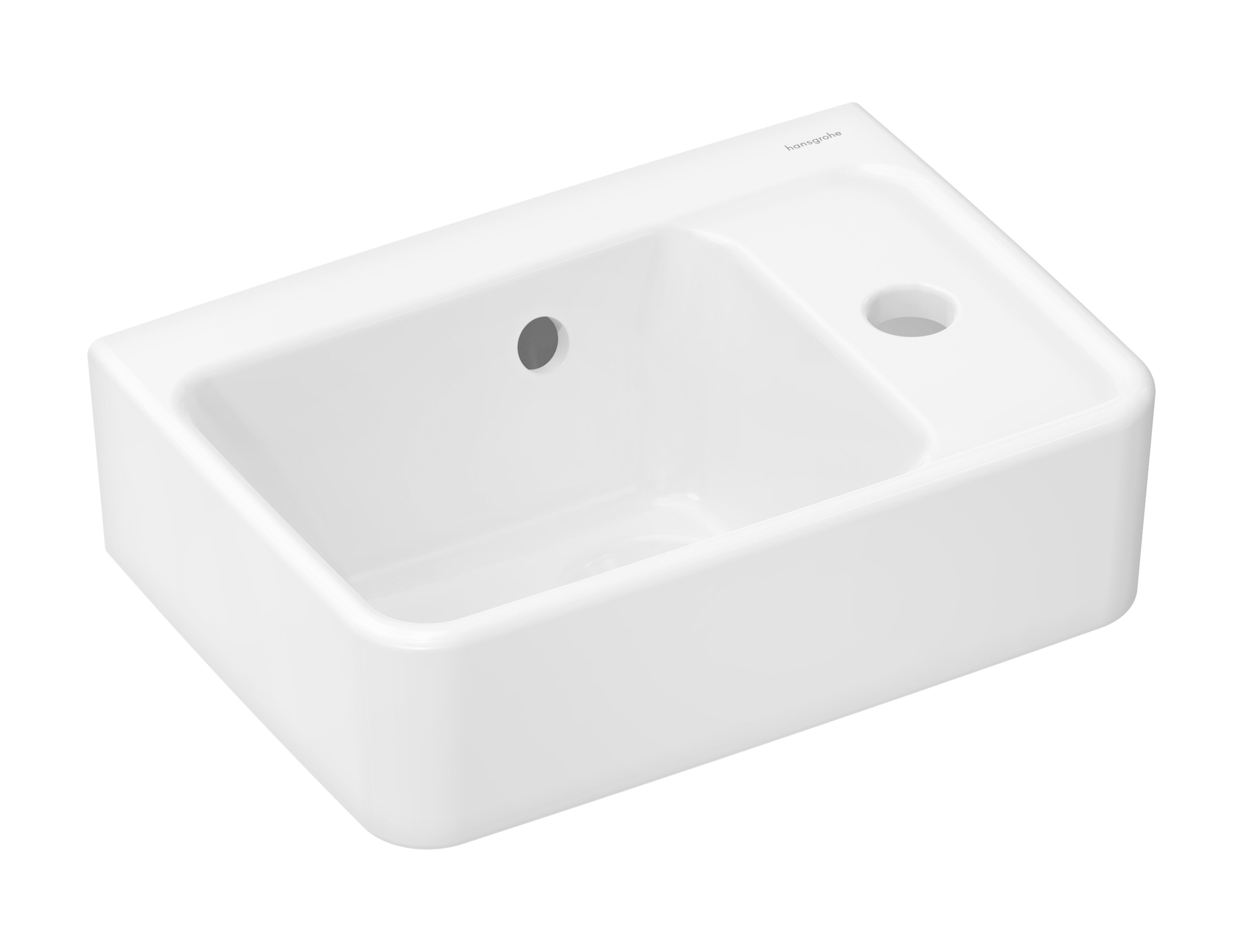 Hansgrohe Xanuia Q lavabo 36x25 cm rectangular clásico blanco 60129450