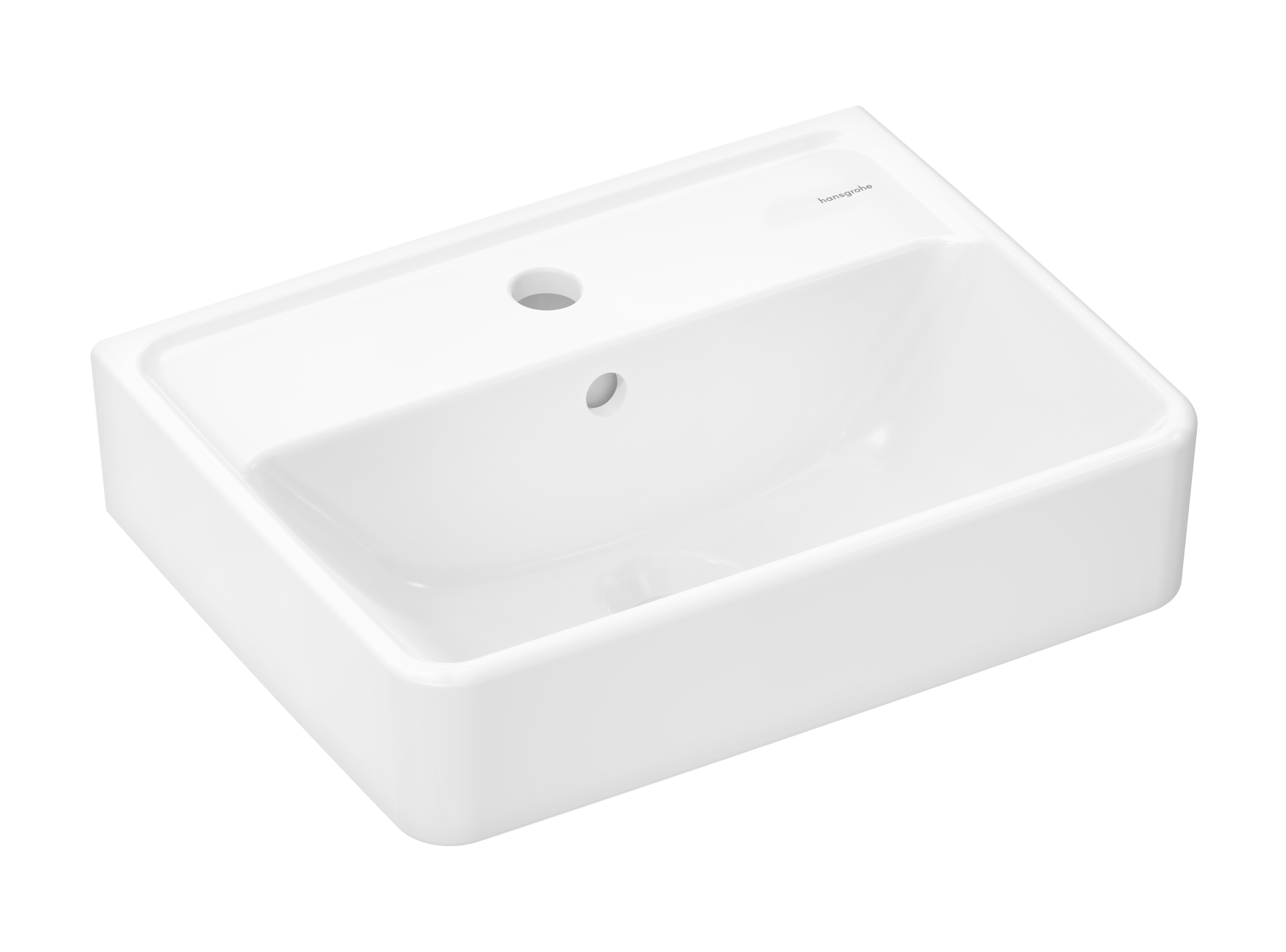 Hansgrohe Xanuia Q lavabo 45x34 cm rectangular clásico blanco 60130450